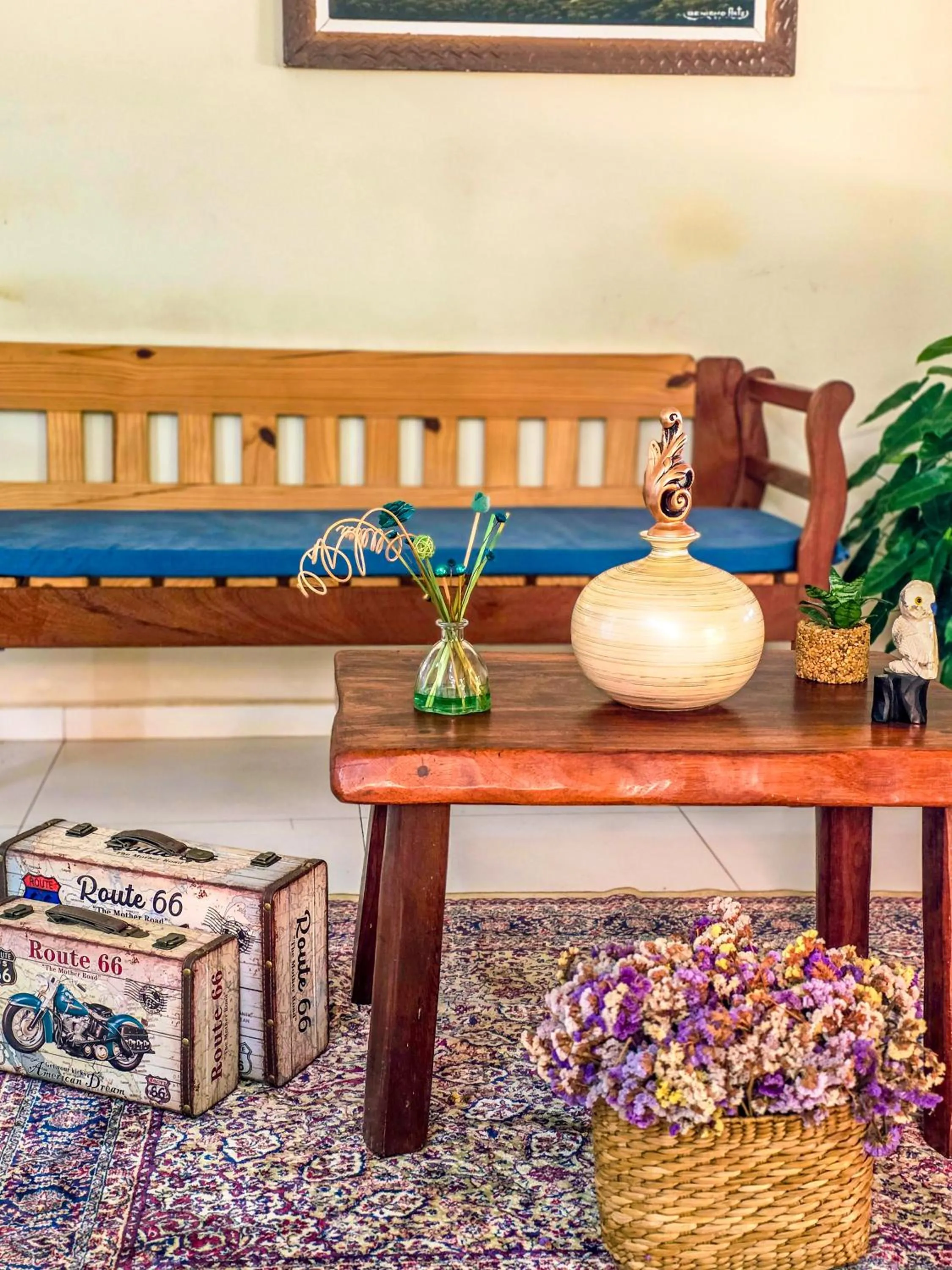 Lobby or reception in Vila Sancar Pousada