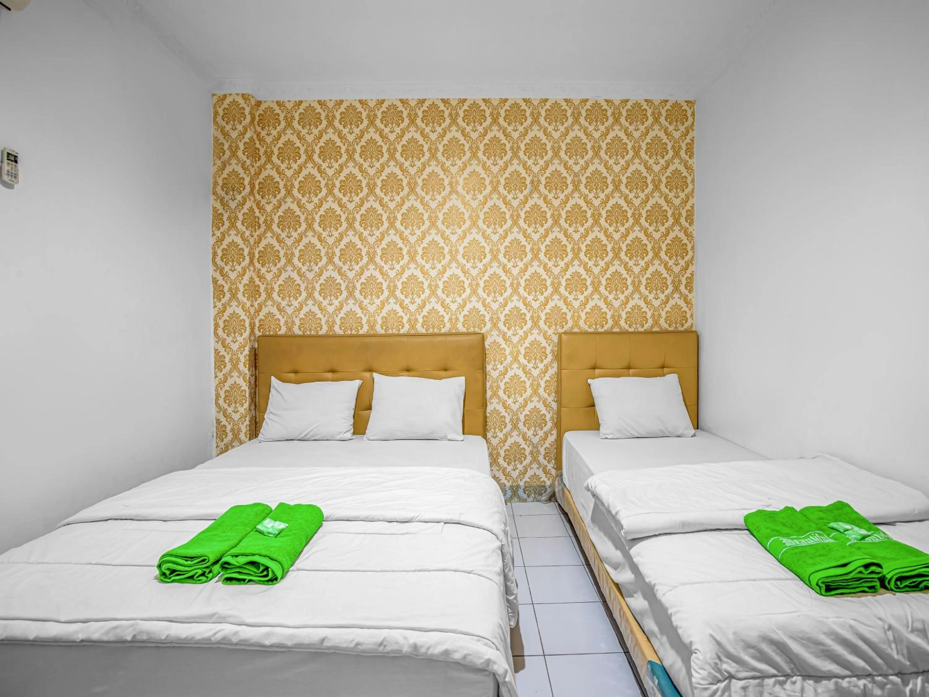 Bed in Hotel Cempaka Sari