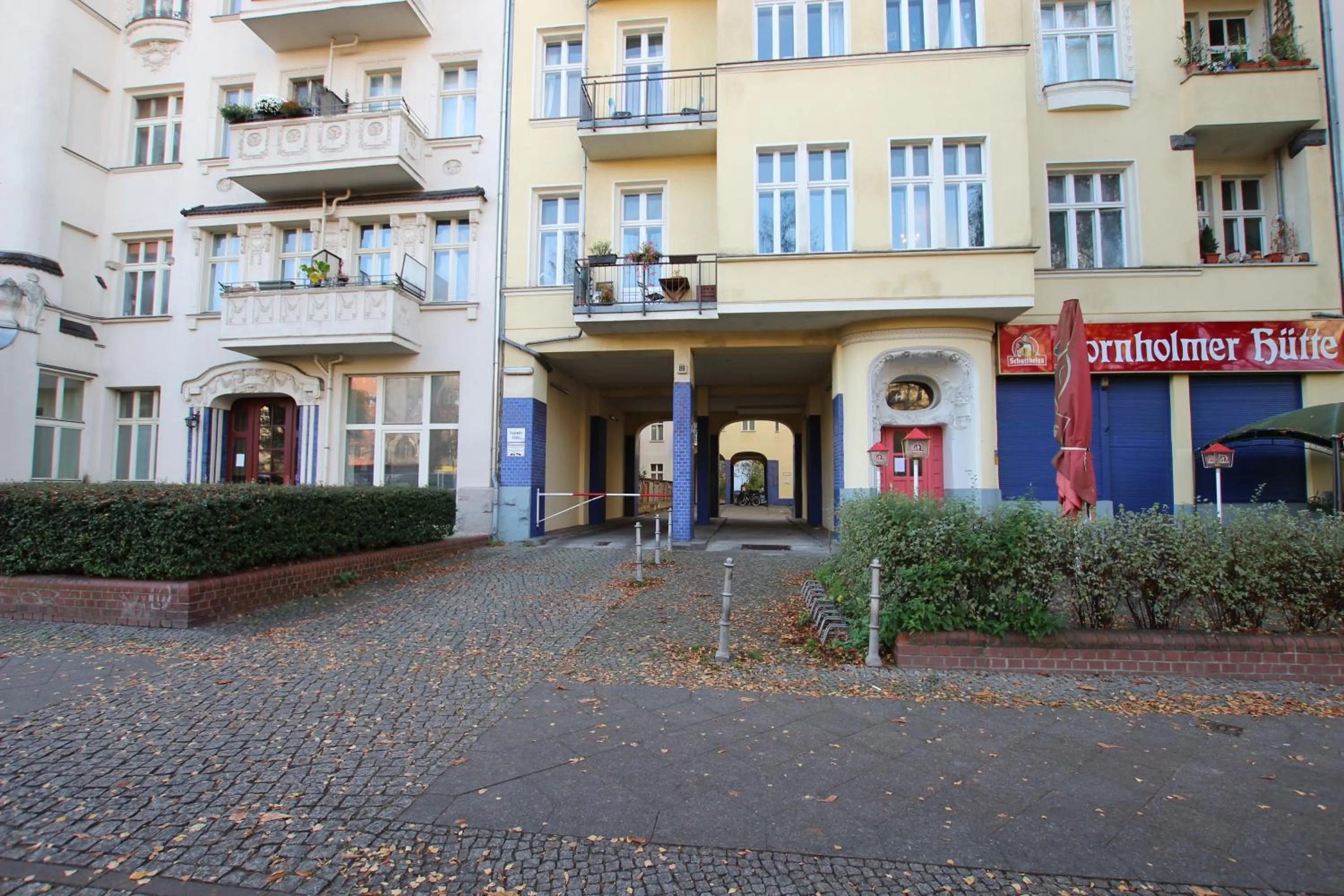 Property building in Bornholmer Hof im Prenzlauer Berg