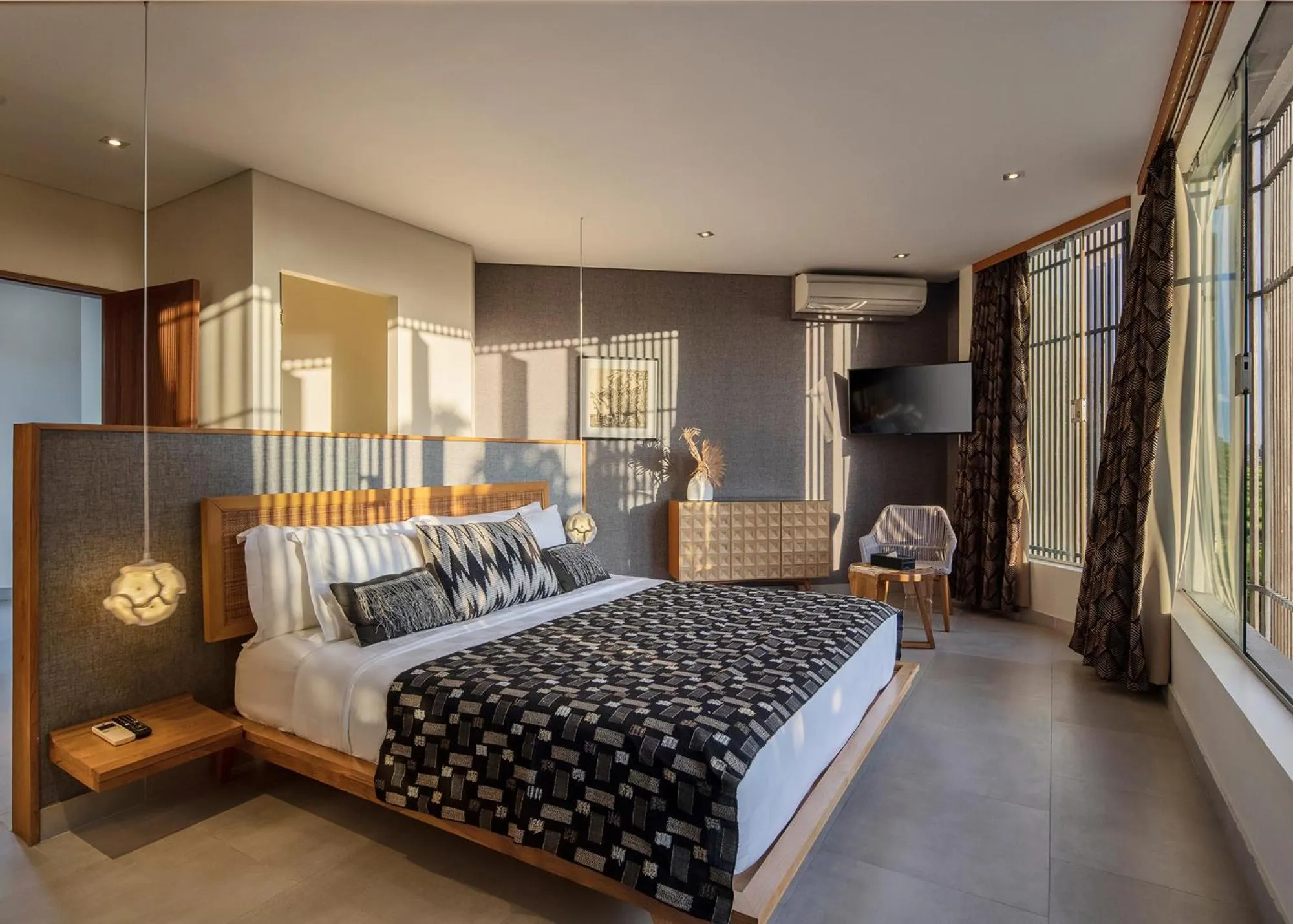 Bed in La Maison d'Ulysse - Luxury 4-Bedroom Villa with Pool in Canggu