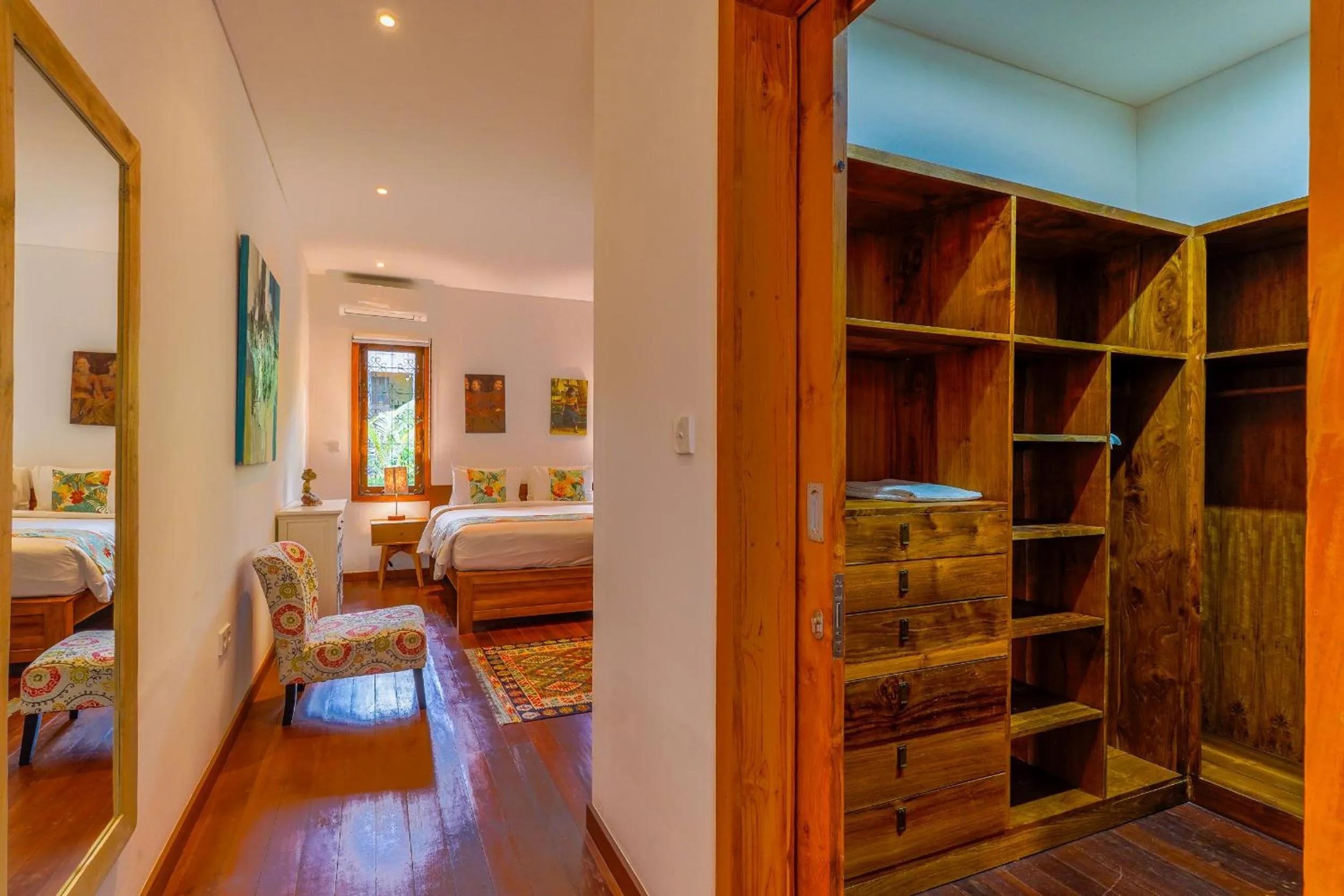 Bed in Paradise Garage Komodo Villa