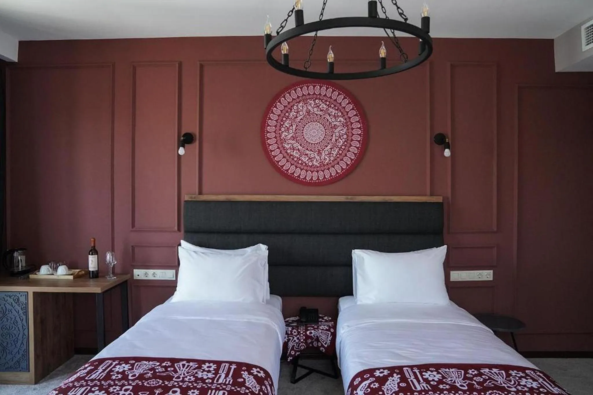 Bed in Matiane Boutique Hotel