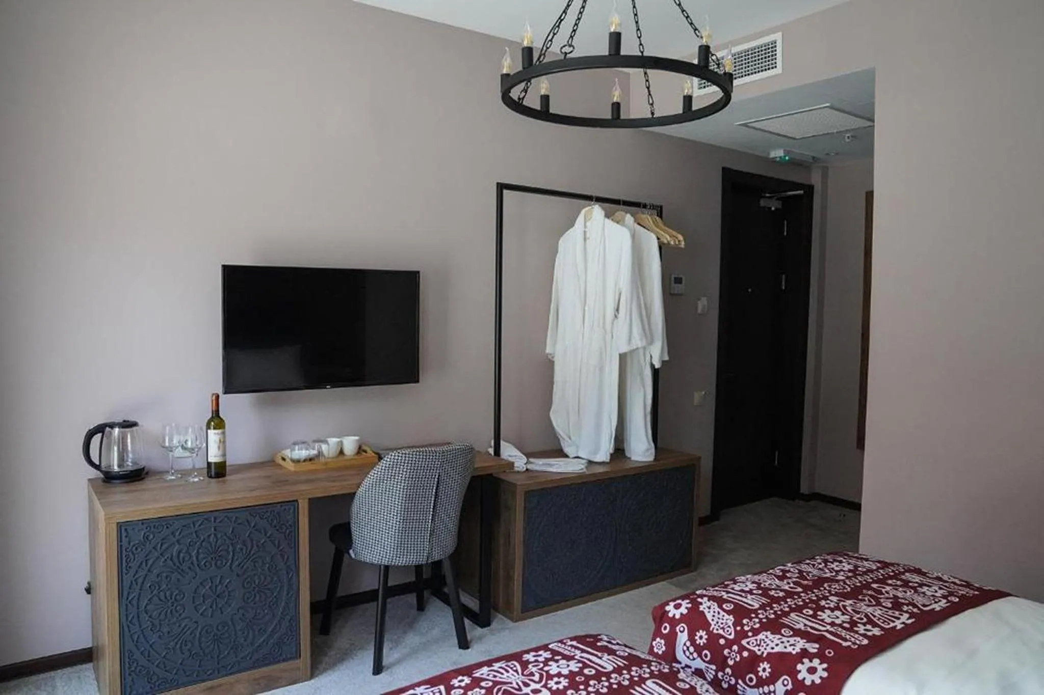 Bed in Matiane Boutique Hotel