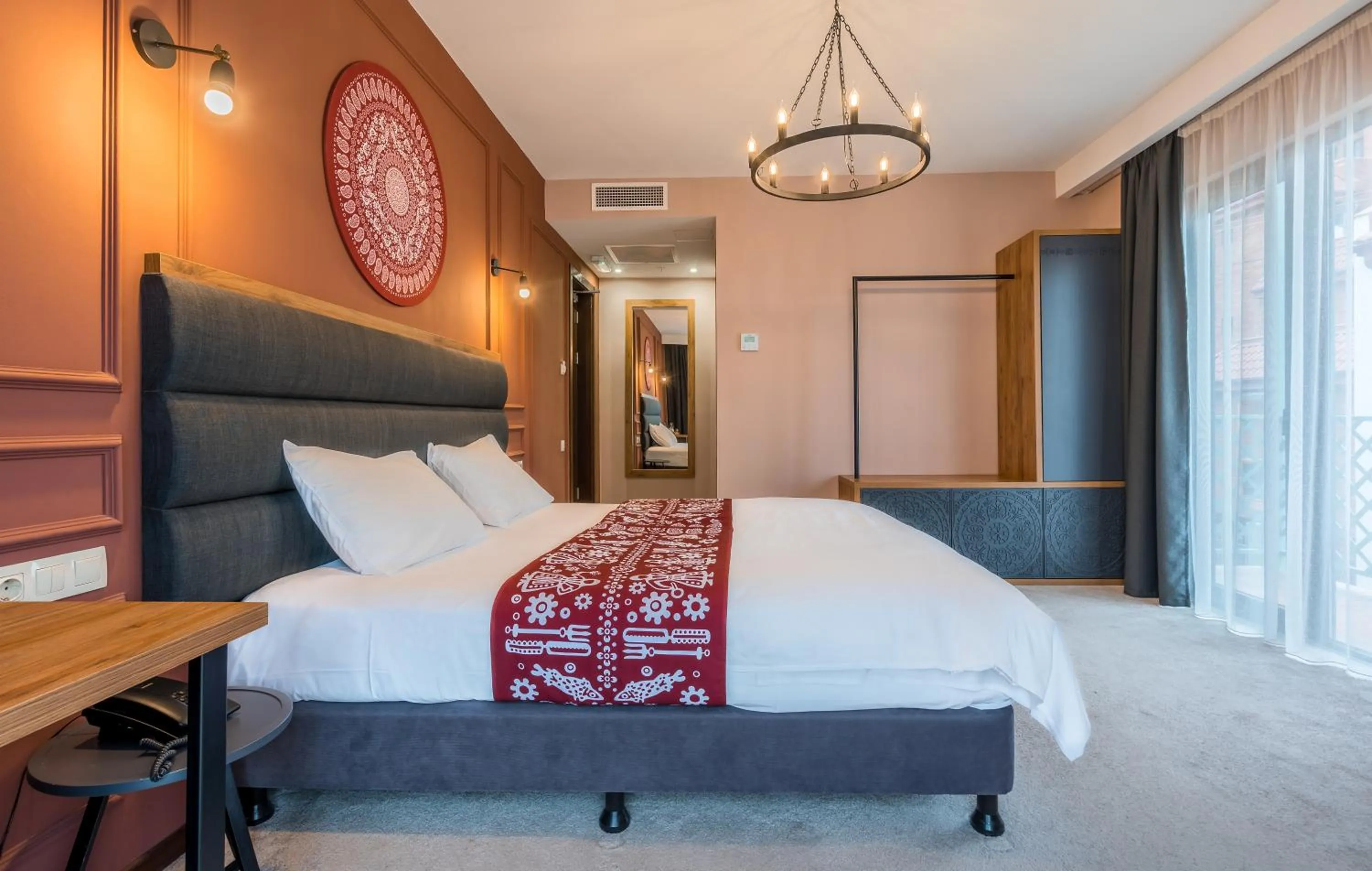 Bed in Matiane Boutique Hotel
