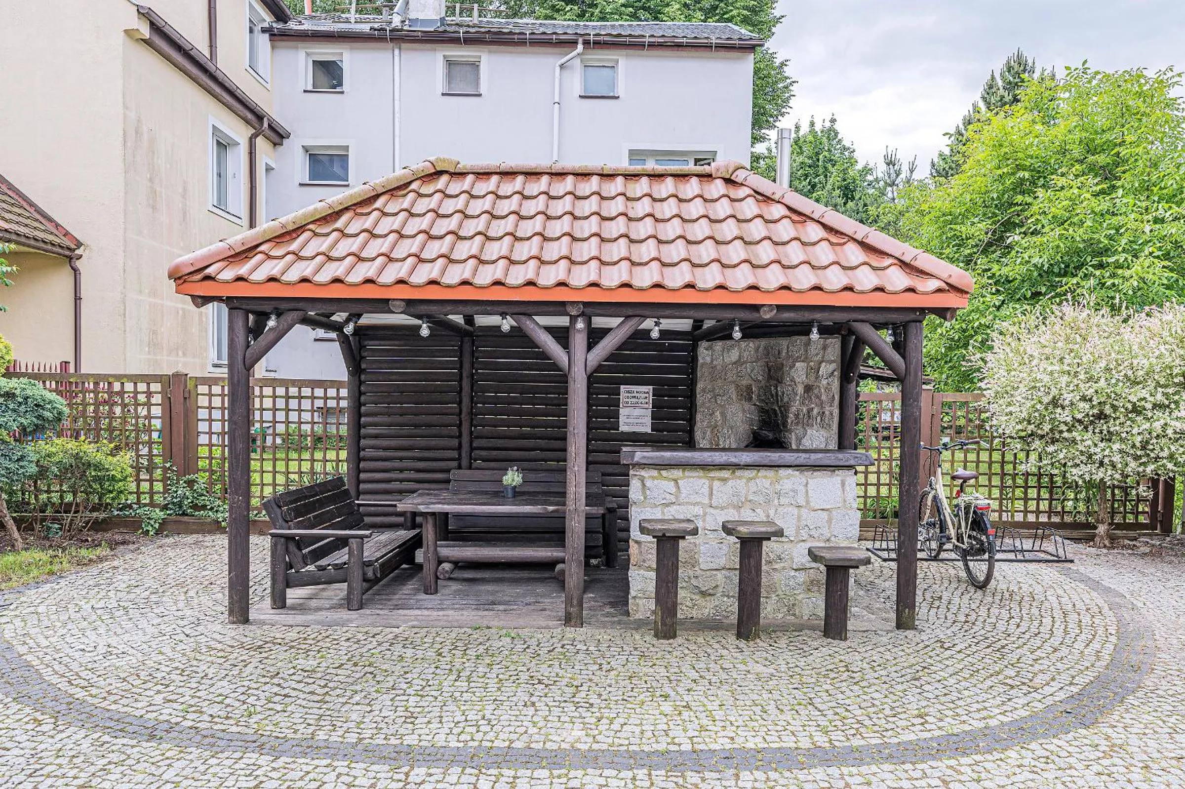 BBQ facilities in Apartamenty Martini
