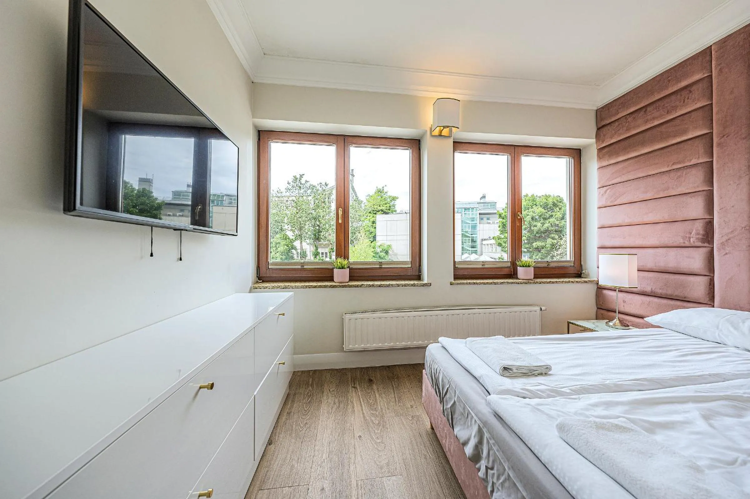 Bed in Apartamenty Martini