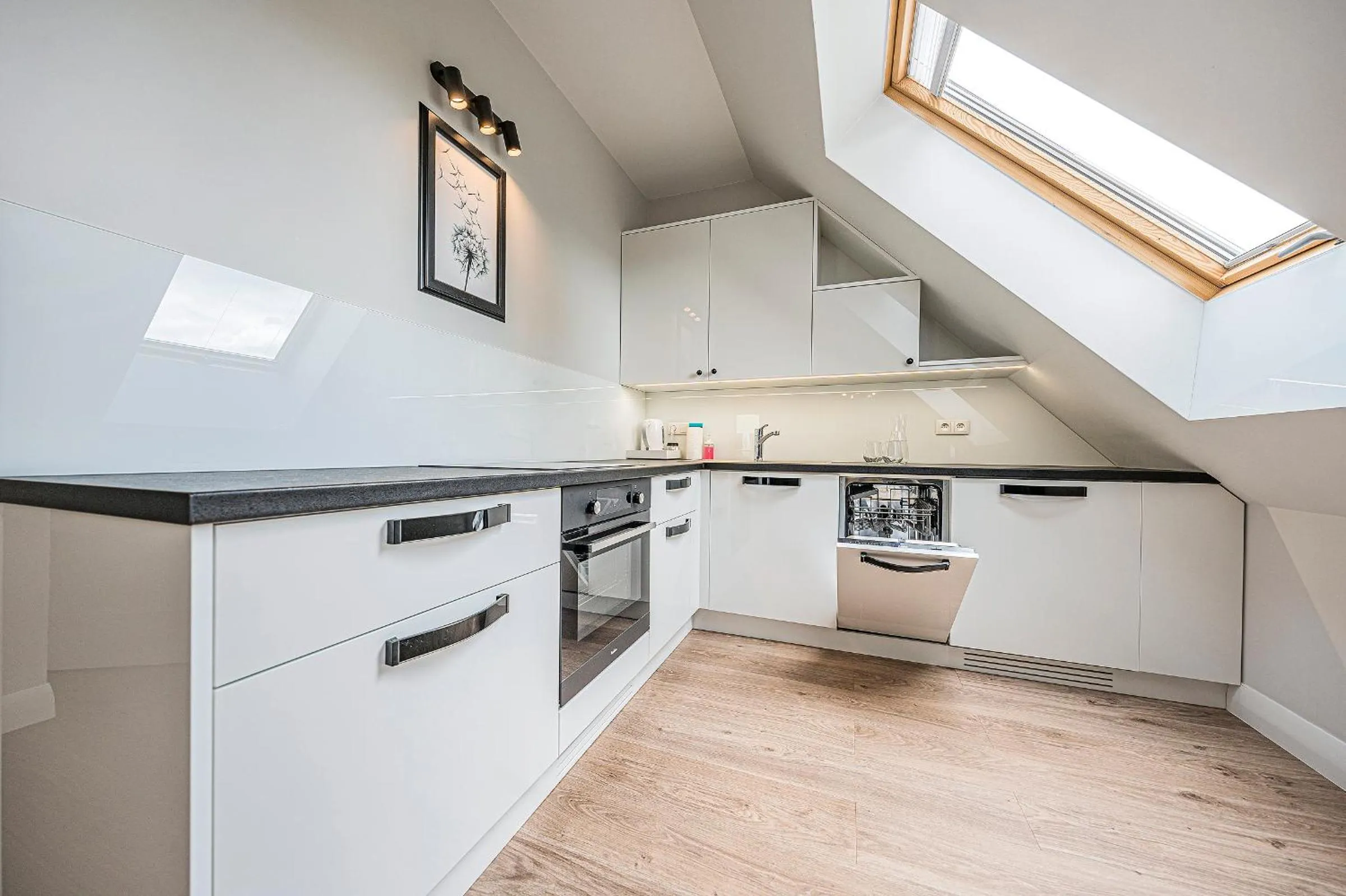 Kitchen or kitchenette in Apartamenty Martini