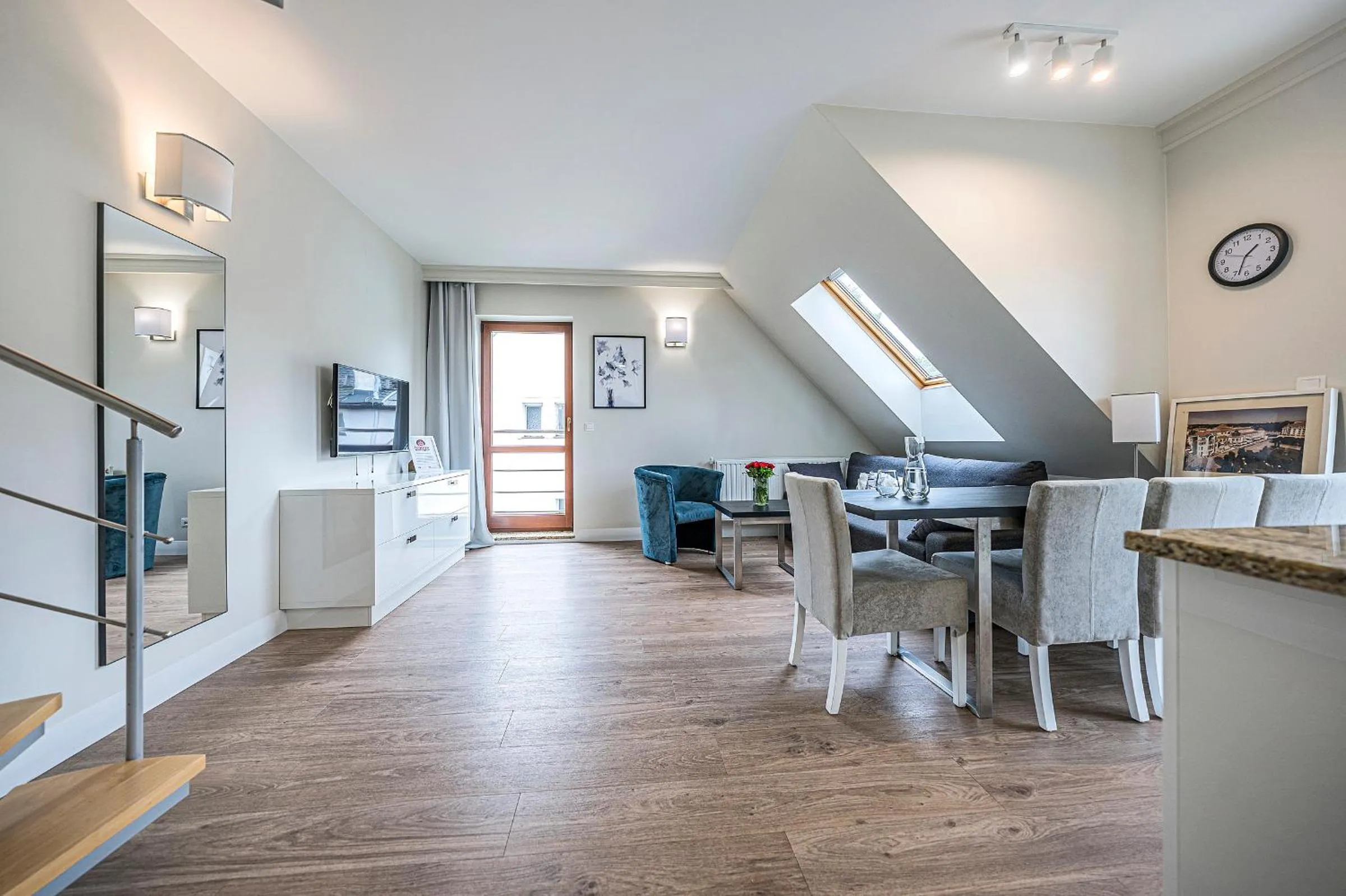 Kitchen or kitchenette in Apartamenty Martini