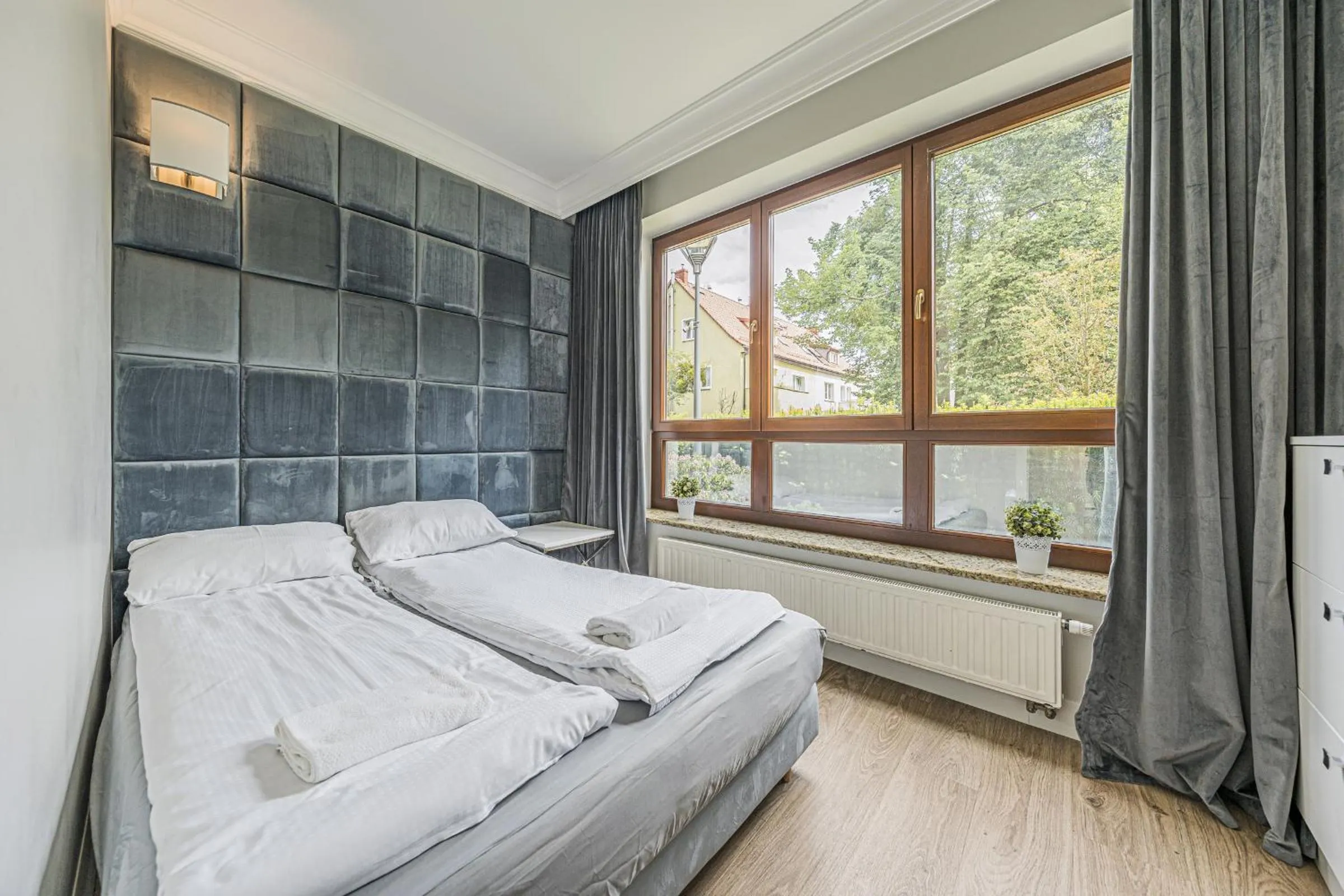 Bed in Apartamenty Martini