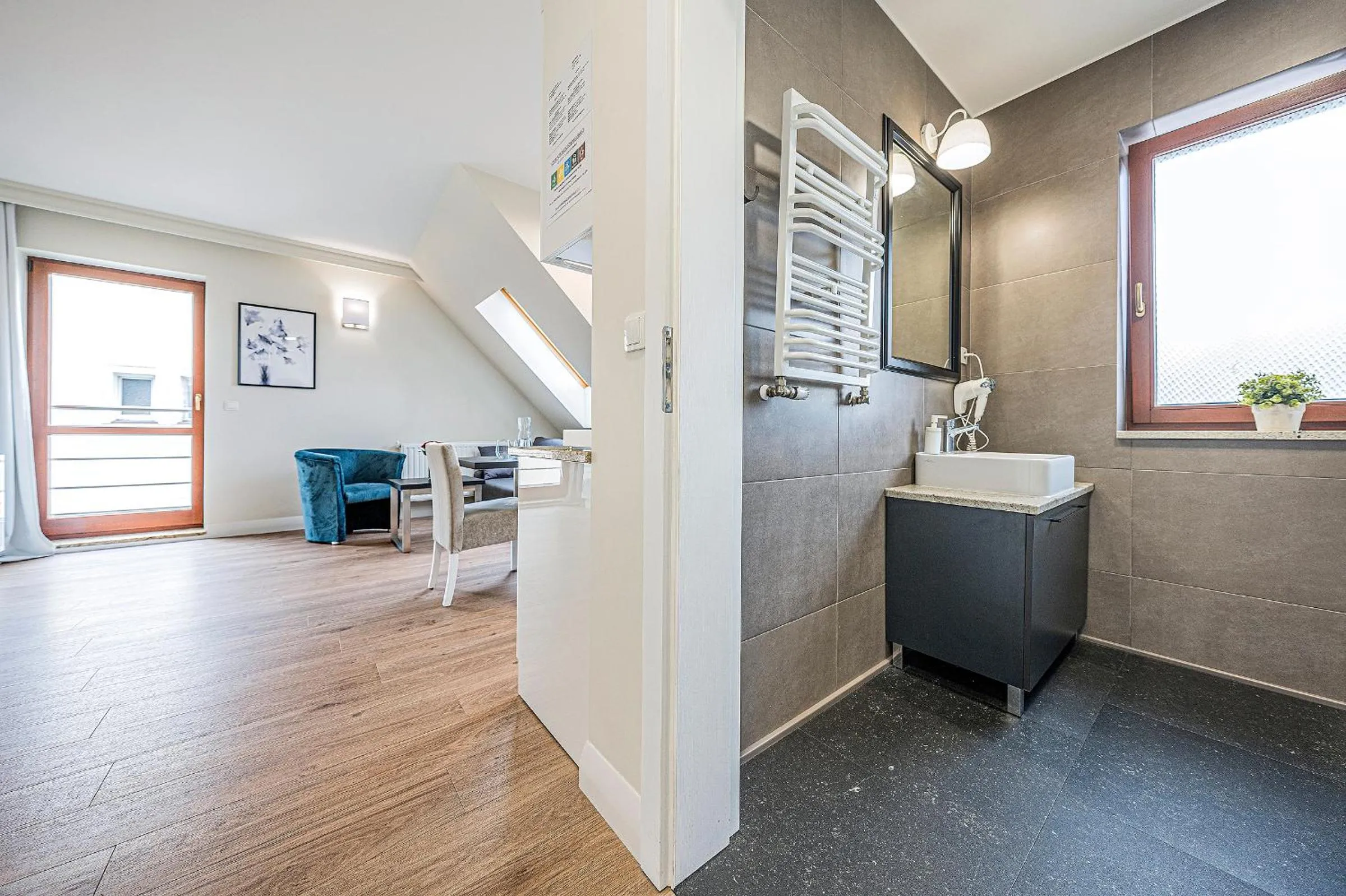 Kitchen or kitchenette in Apartamenty Martini