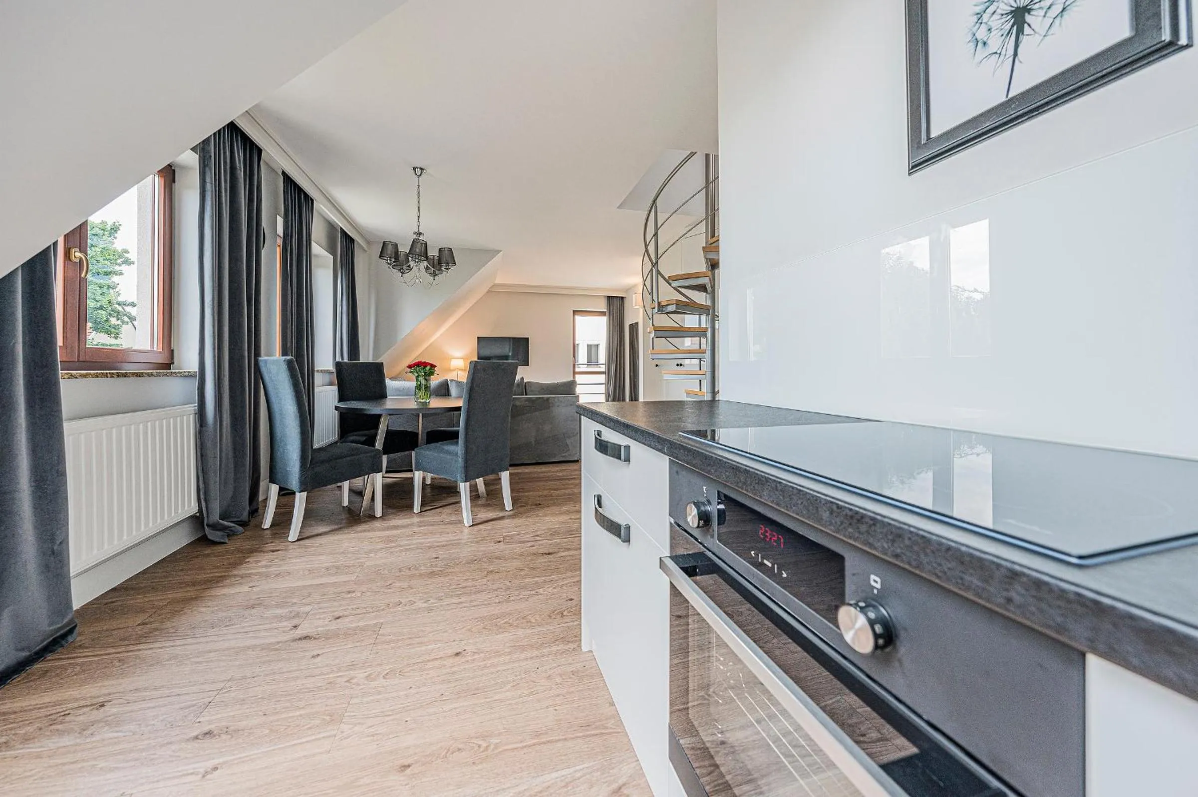 Kitchen or kitchenette in Apartamenty Martini