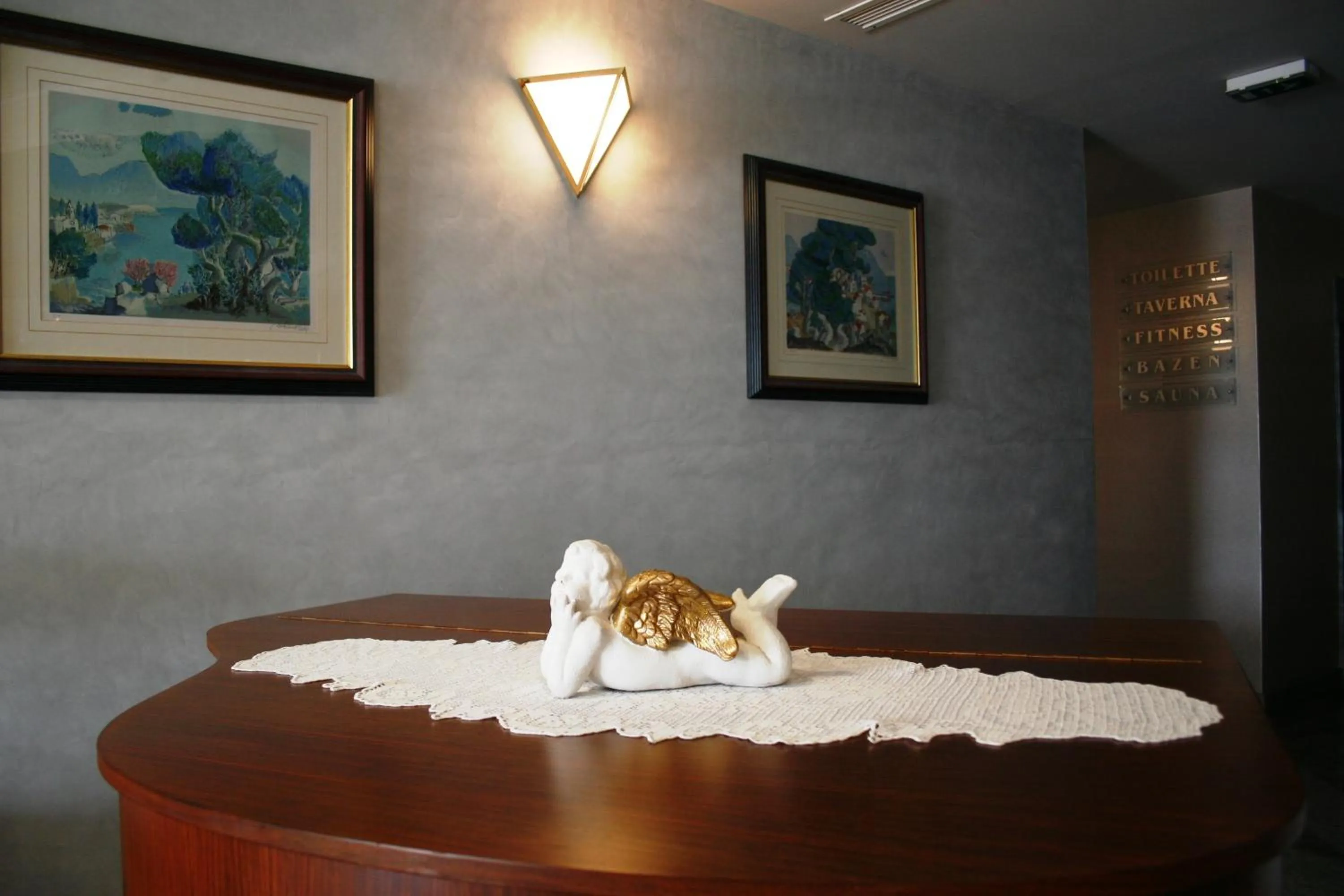 Decorative detail in Hotel Villa Marija