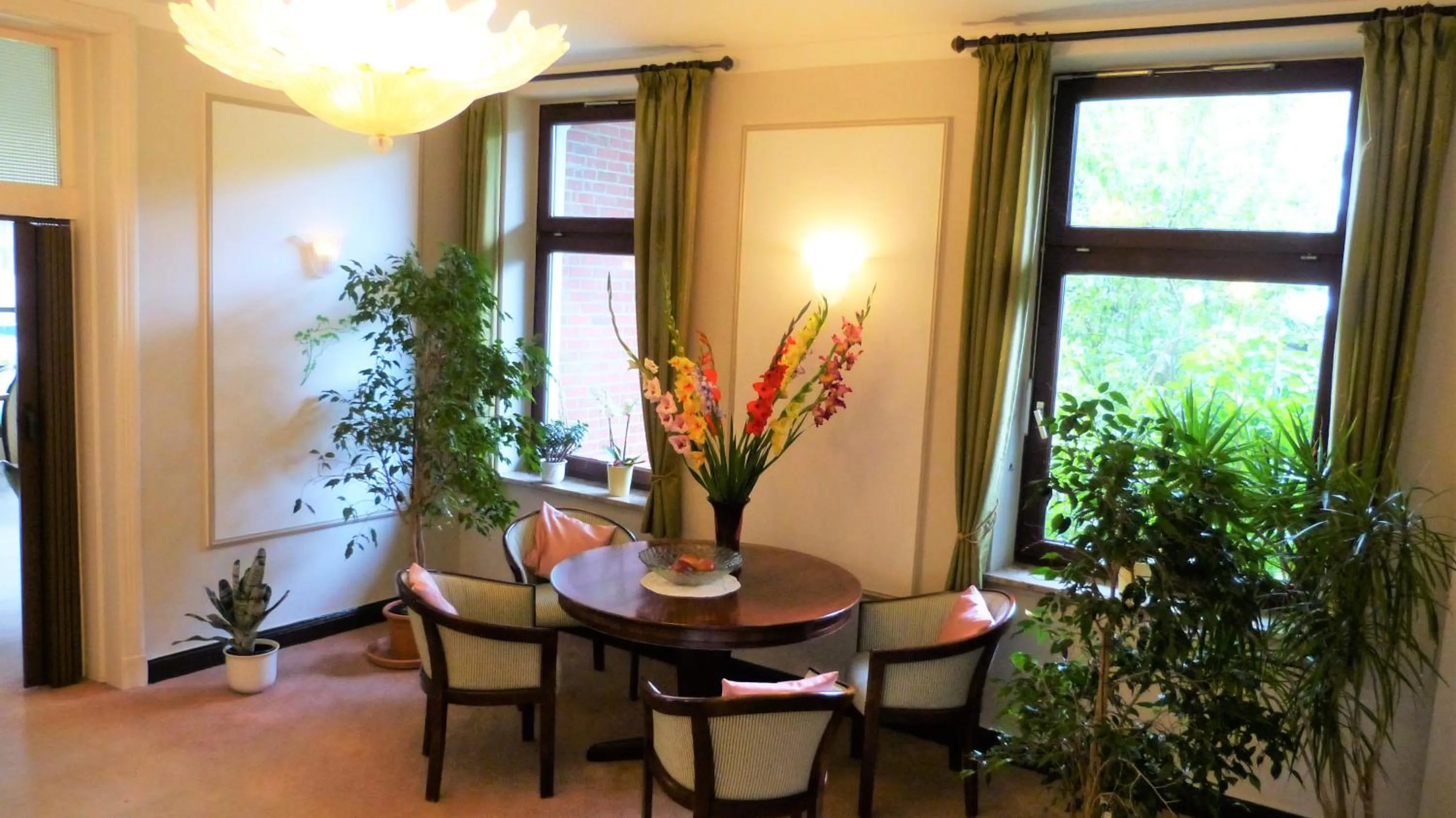 Seating area in Hotel Am Kurpark