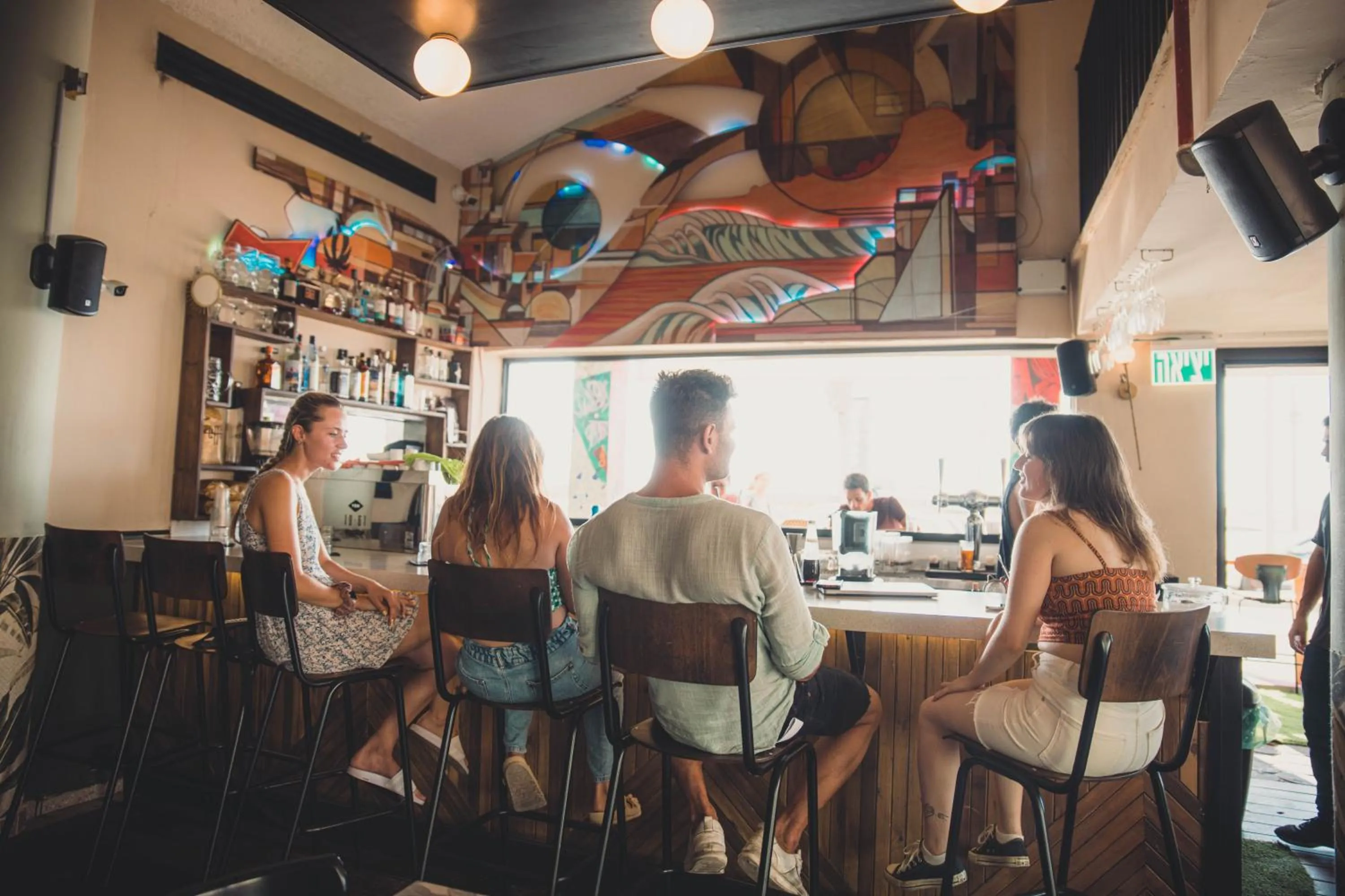 Lounge or bar in 180 Boutique Hostel