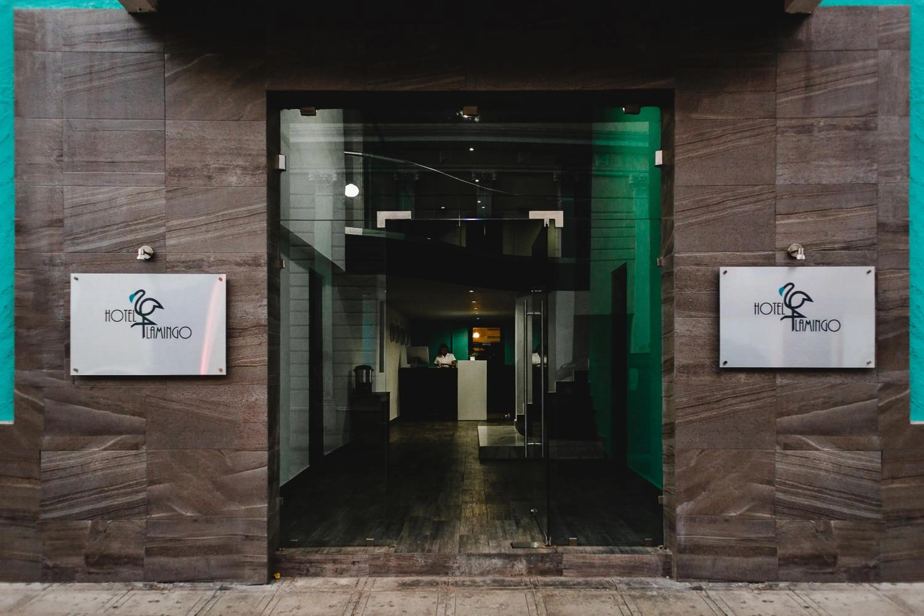 Lobby or reception in Hotel Flamingo Merida