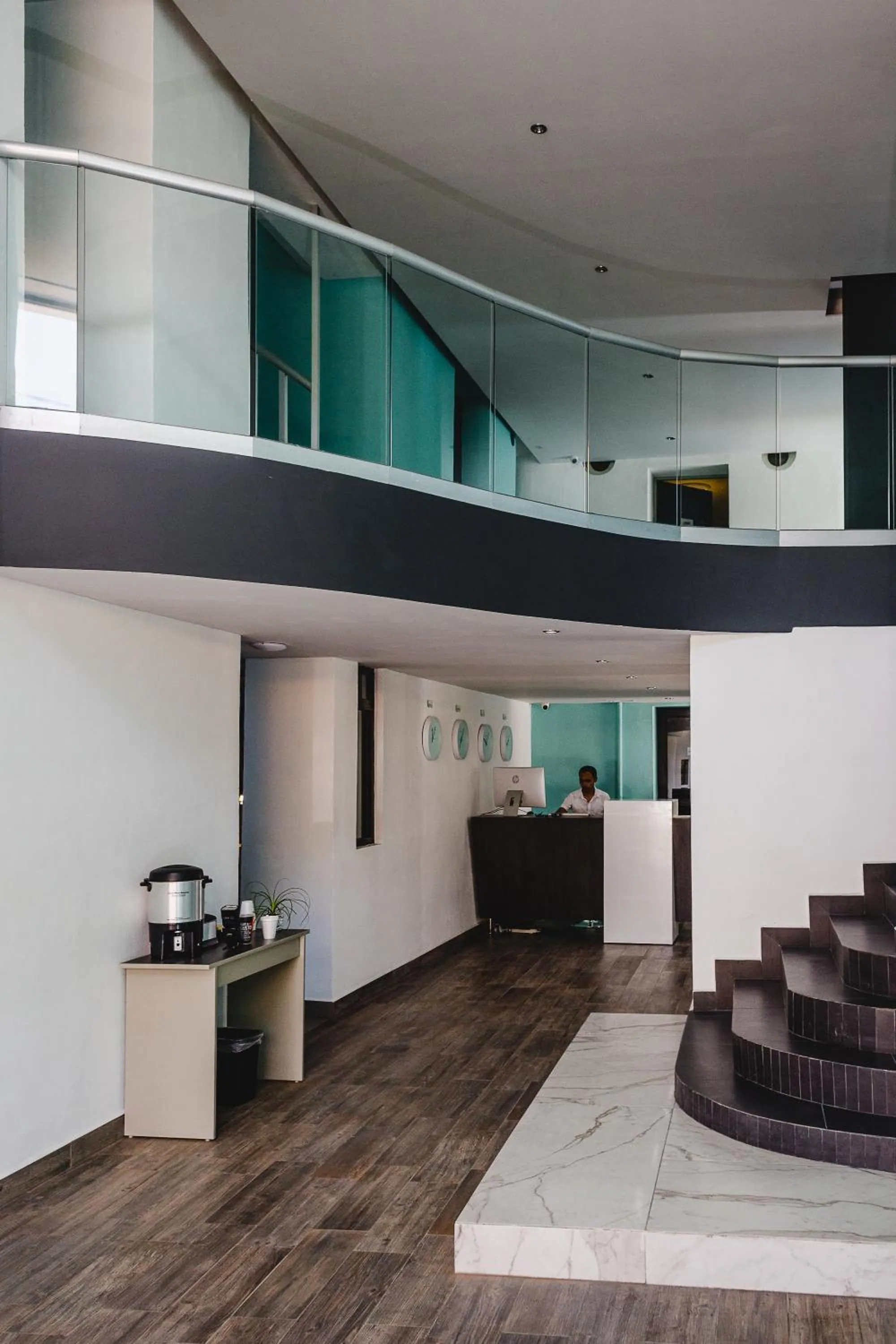 Lobby or reception in Hotel Flamingo Merida