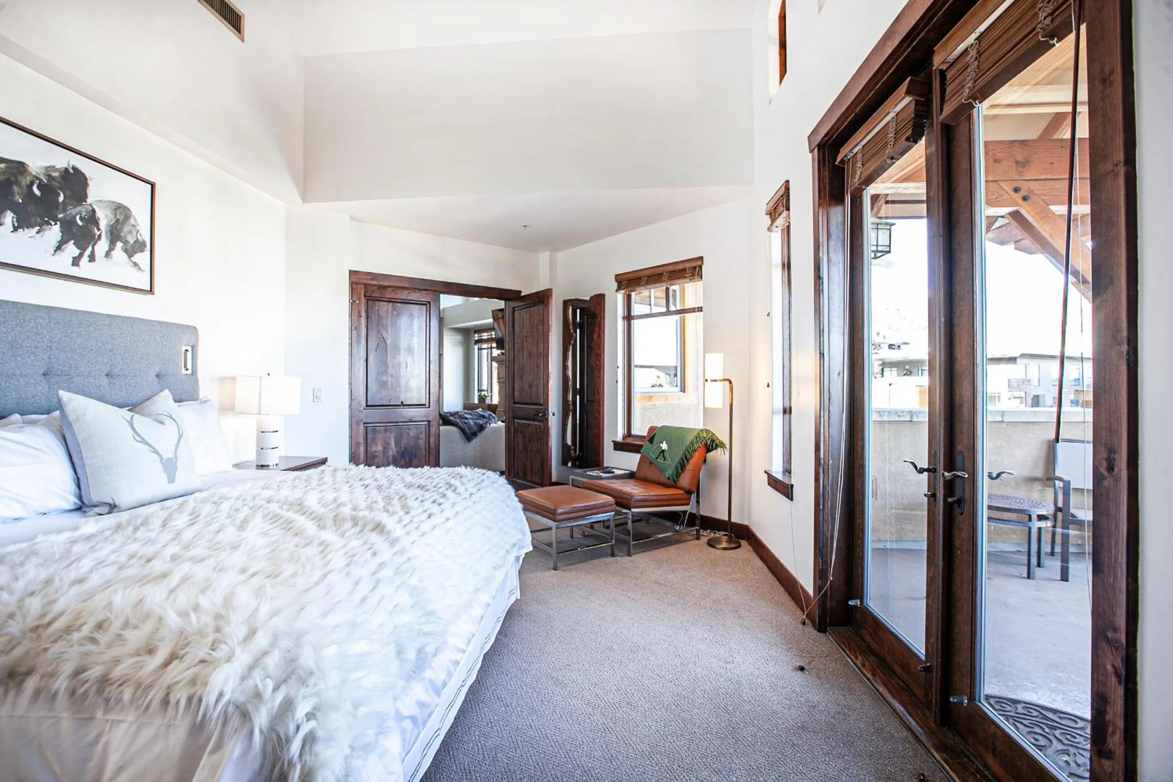 Bed in Hyatt at the Canyons by Park City Vacations