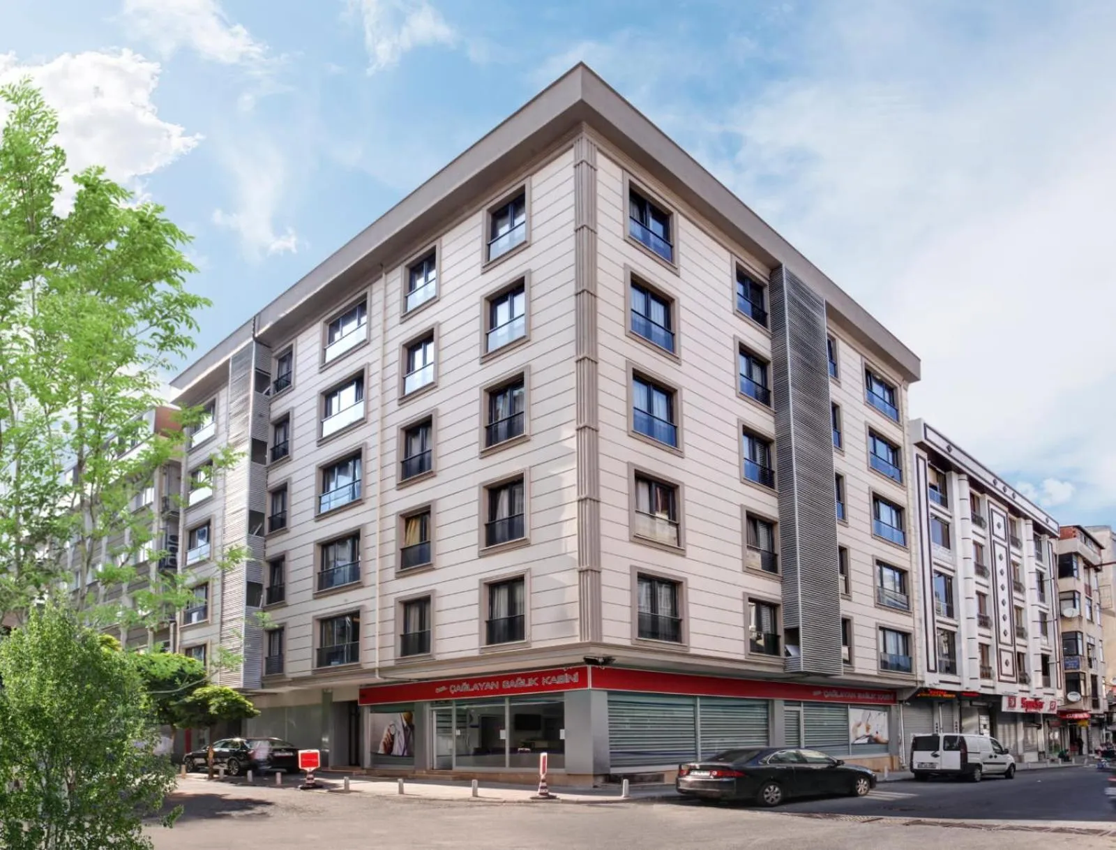 Property building in Family Time Suites Hotel