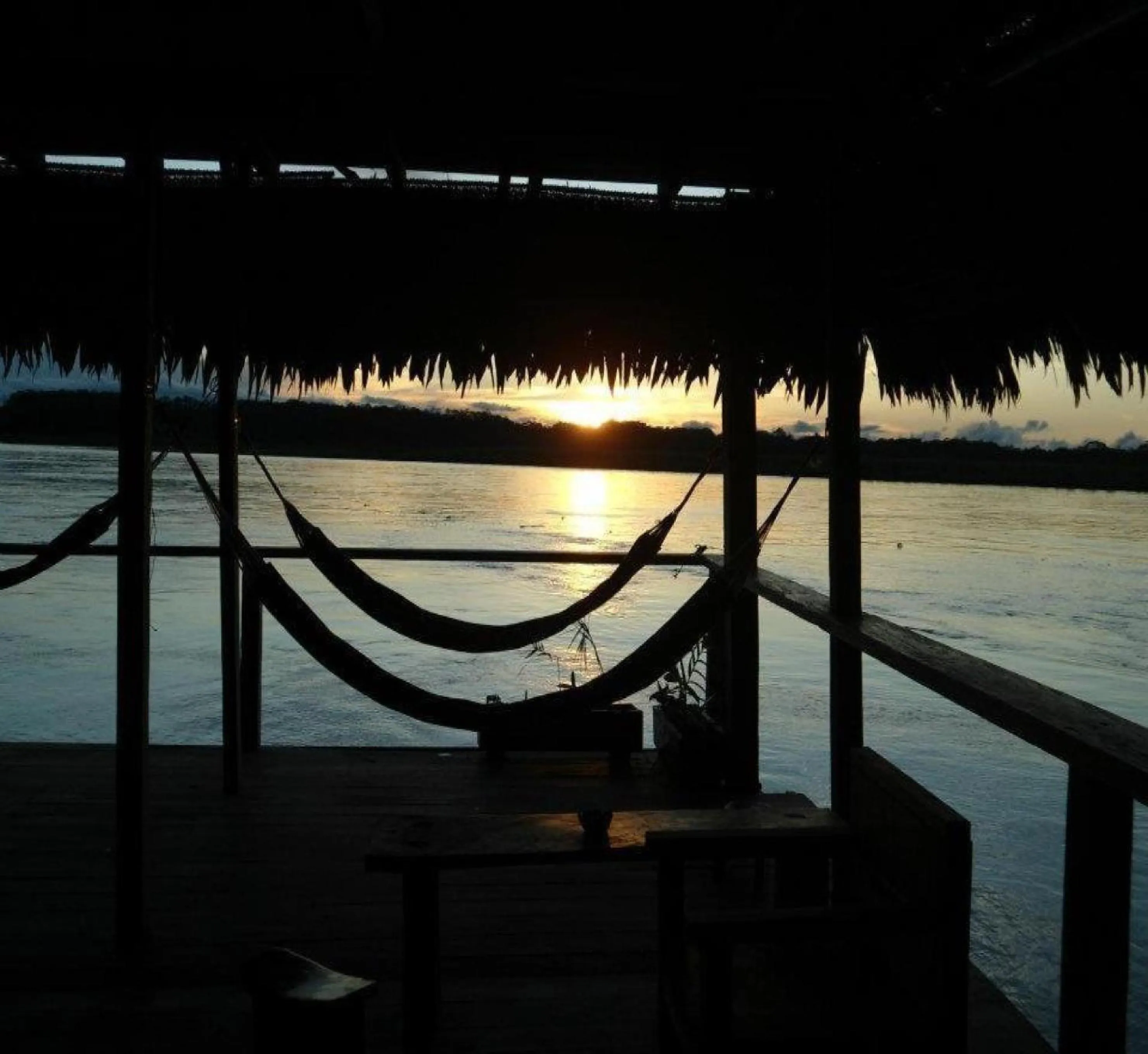 Natural landscape in Cabaña Flotante Kurupira
