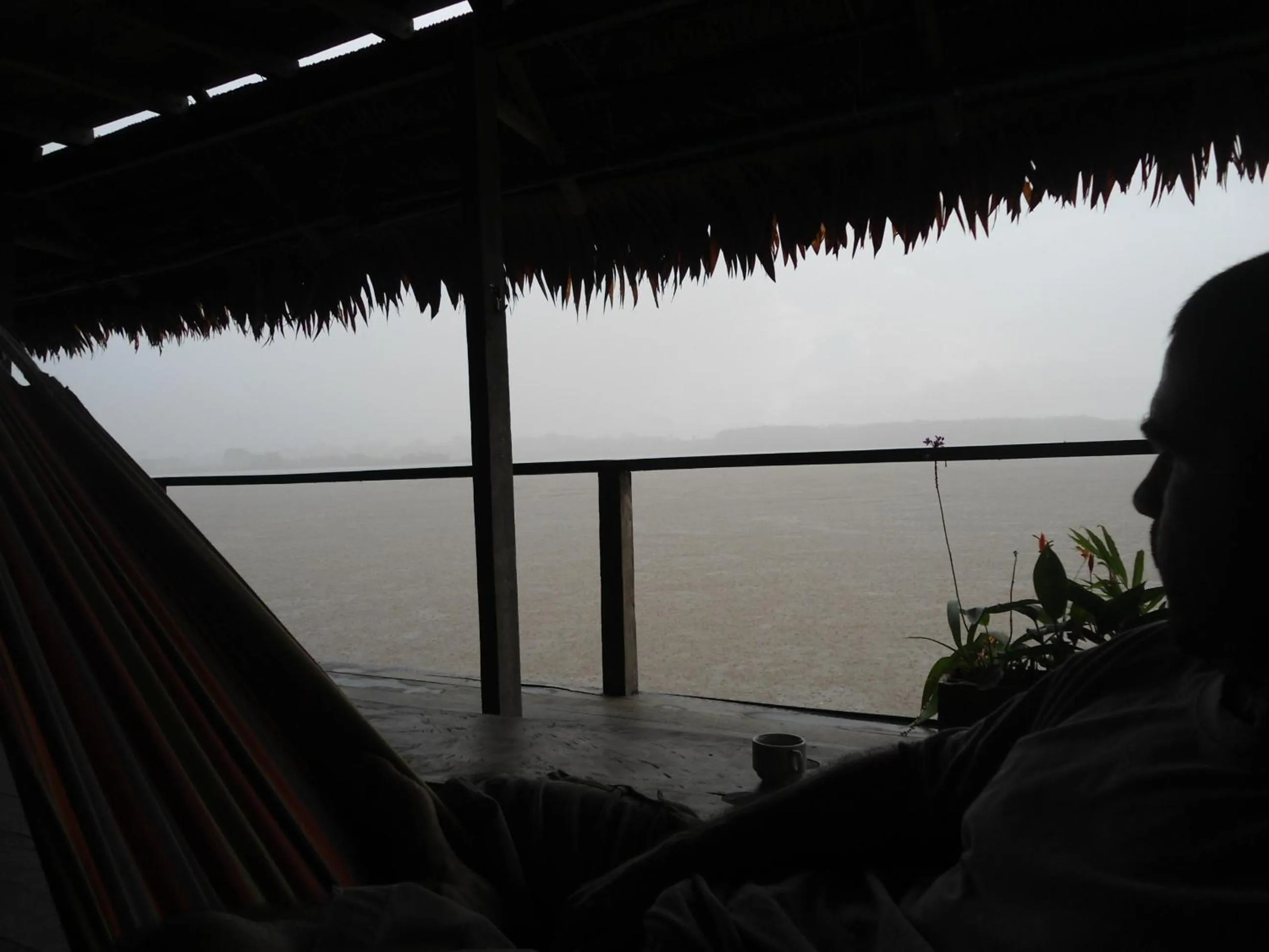Balcony/Terrace in Cabaña Flotante Kurupira