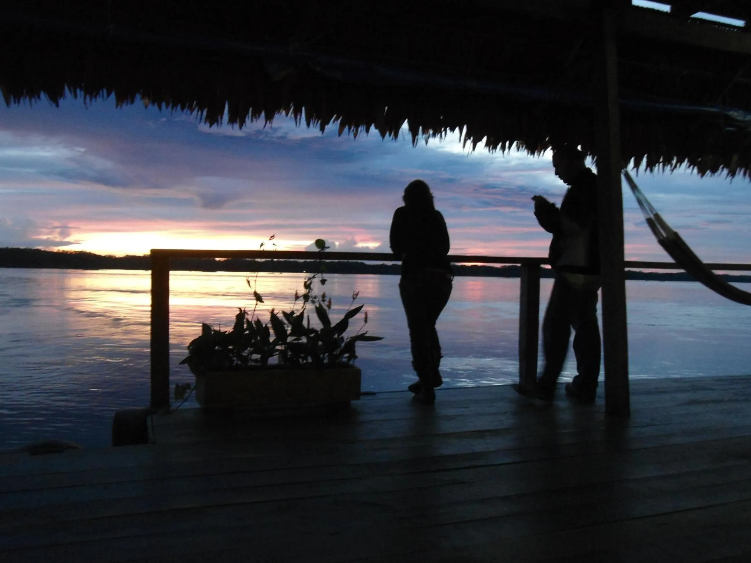 Balcony/Terrace in Cabaña Flotante Kurupira