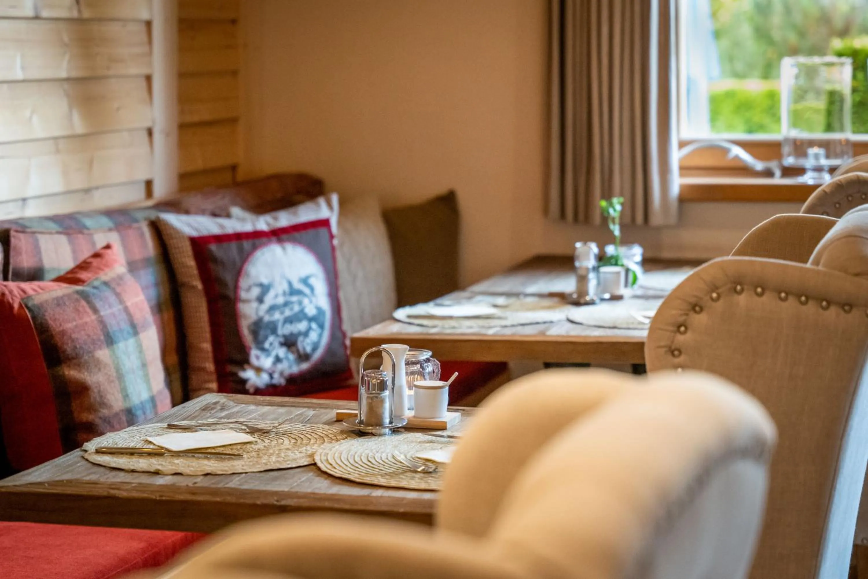 Seating area in Princess Bergfrieden