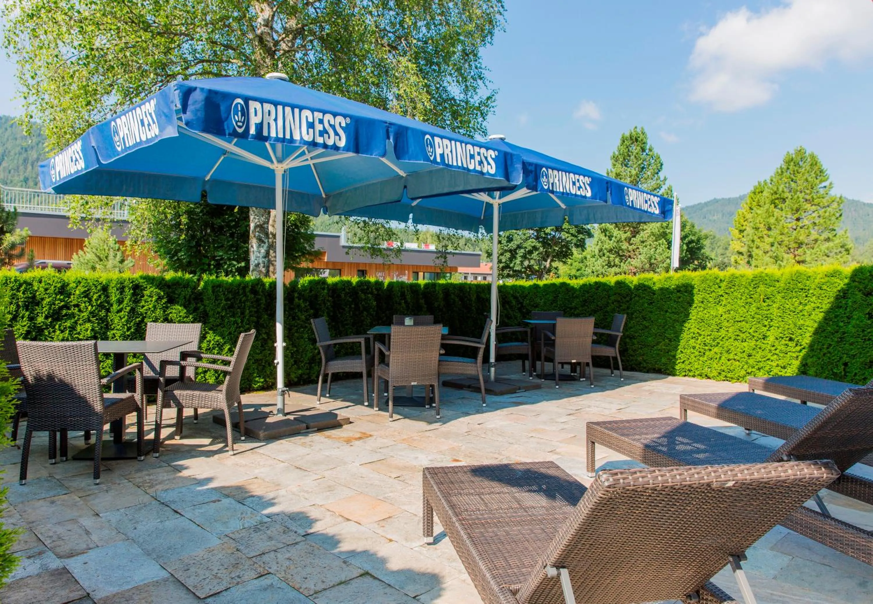 Patio in Princess Bergfrieden