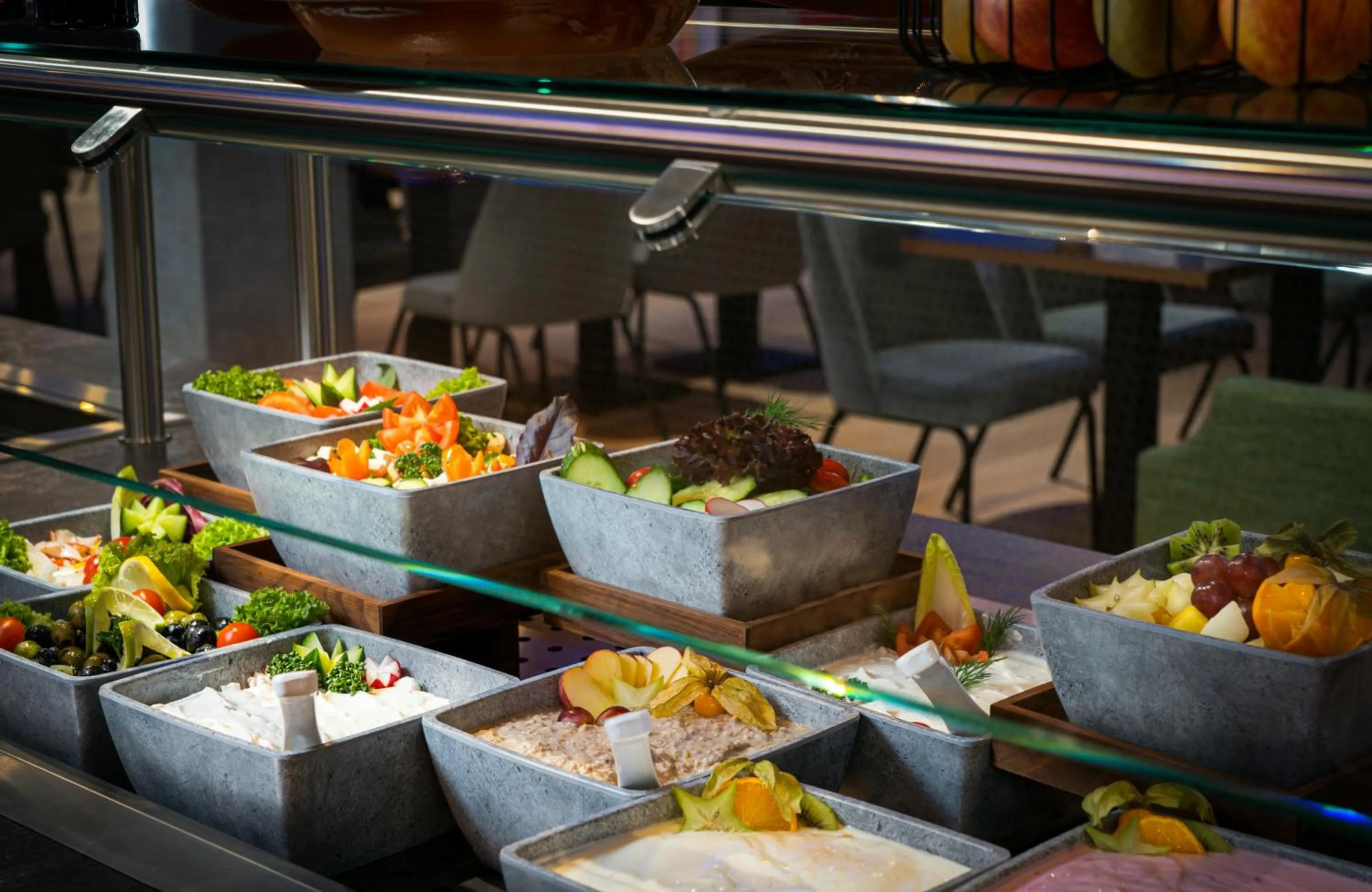 Buffet breakfast in Leonardo Hotel Eschborn Frankfurt