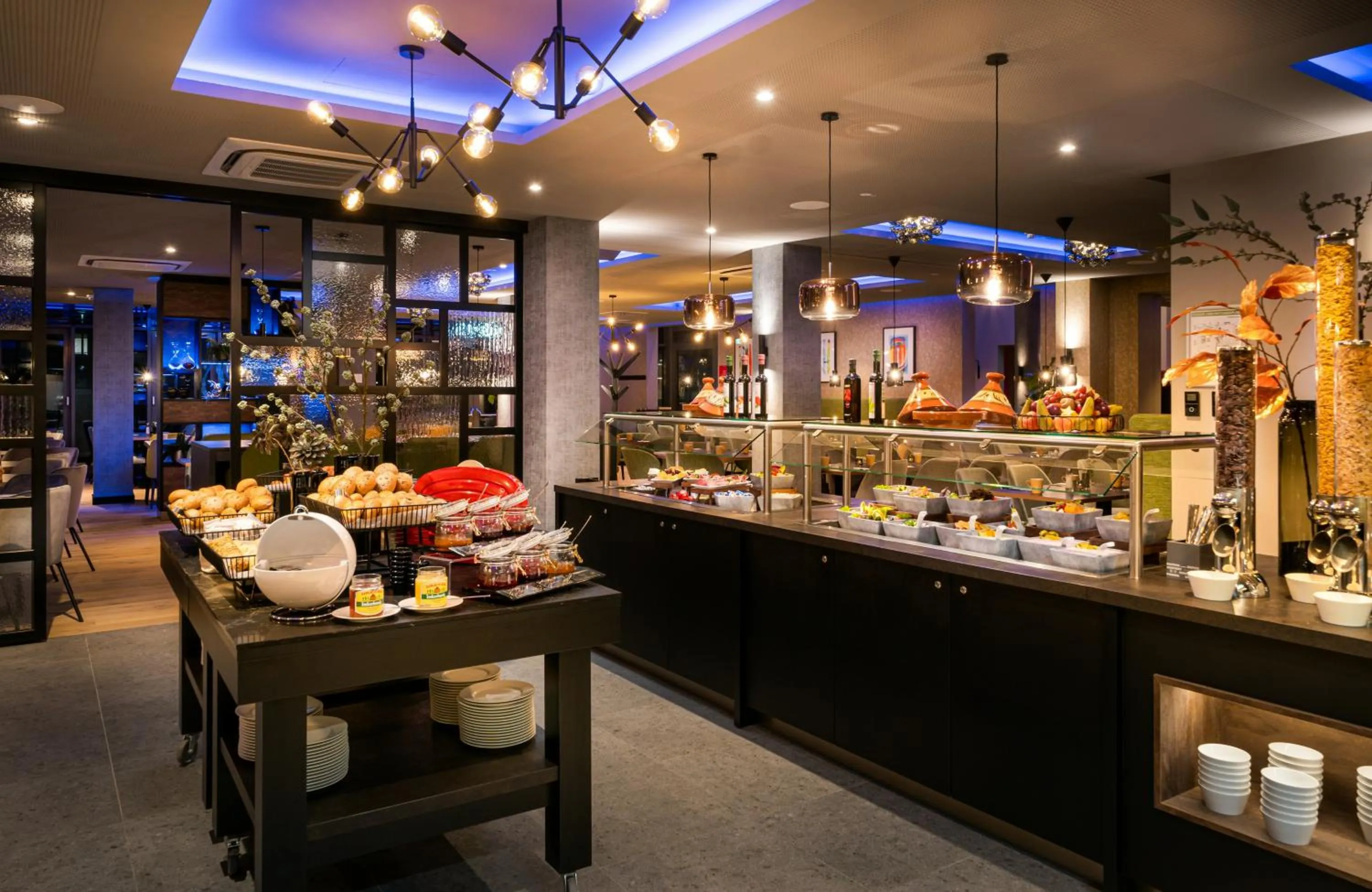 Buffet breakfast in Leonardo Hotel Eschborn Frankfurt