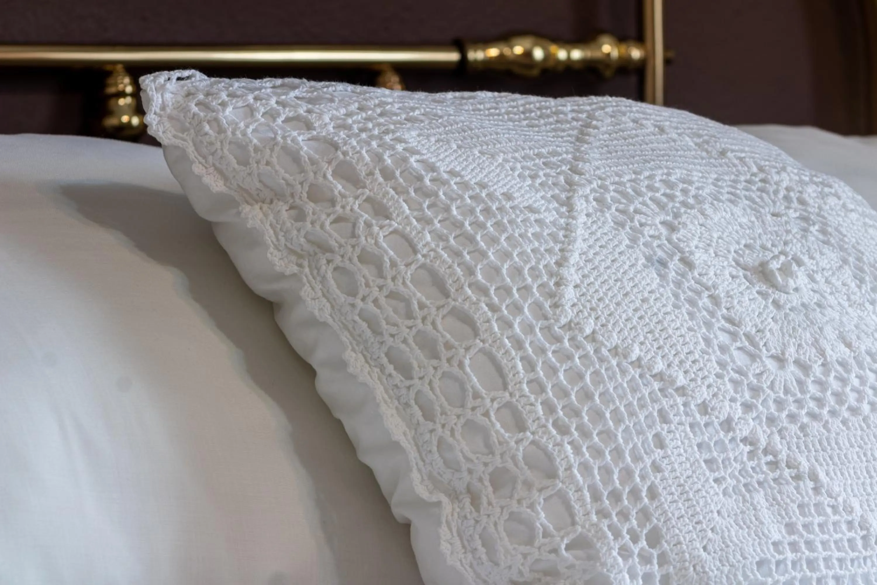 Decorative detail, Bed in Casa Maricela B&B