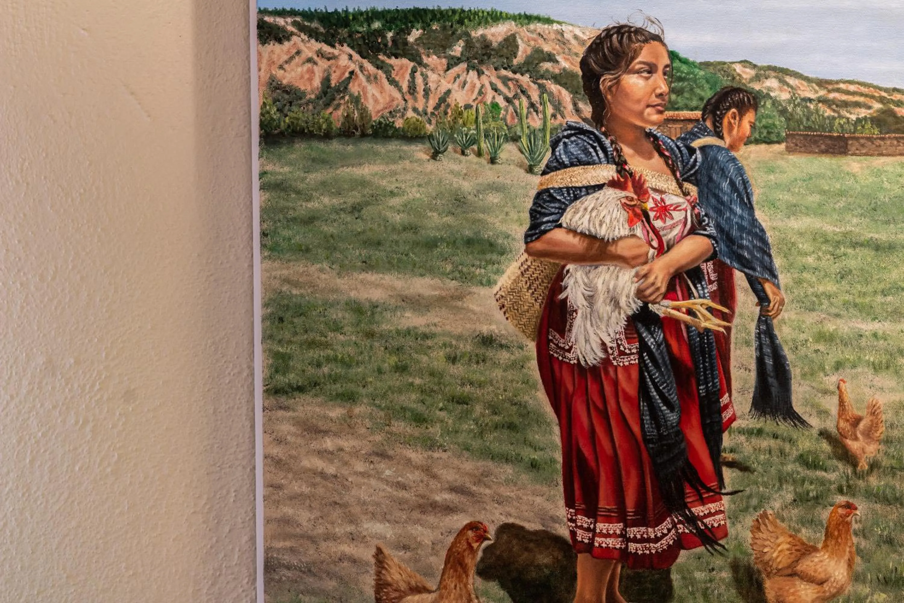 Decorative detail in Casa Maricela B&B