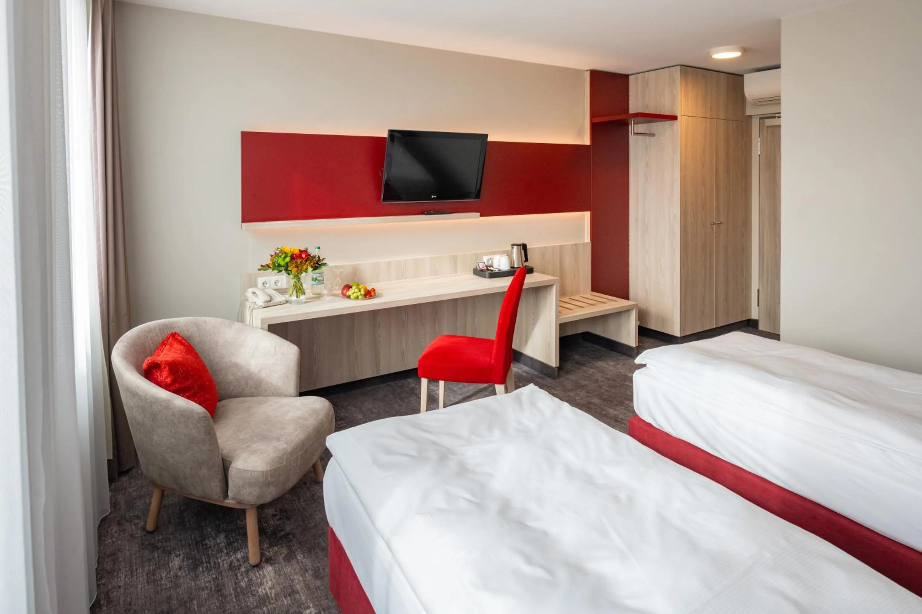 Bed in Best Western Erfurt-Apfelstädt