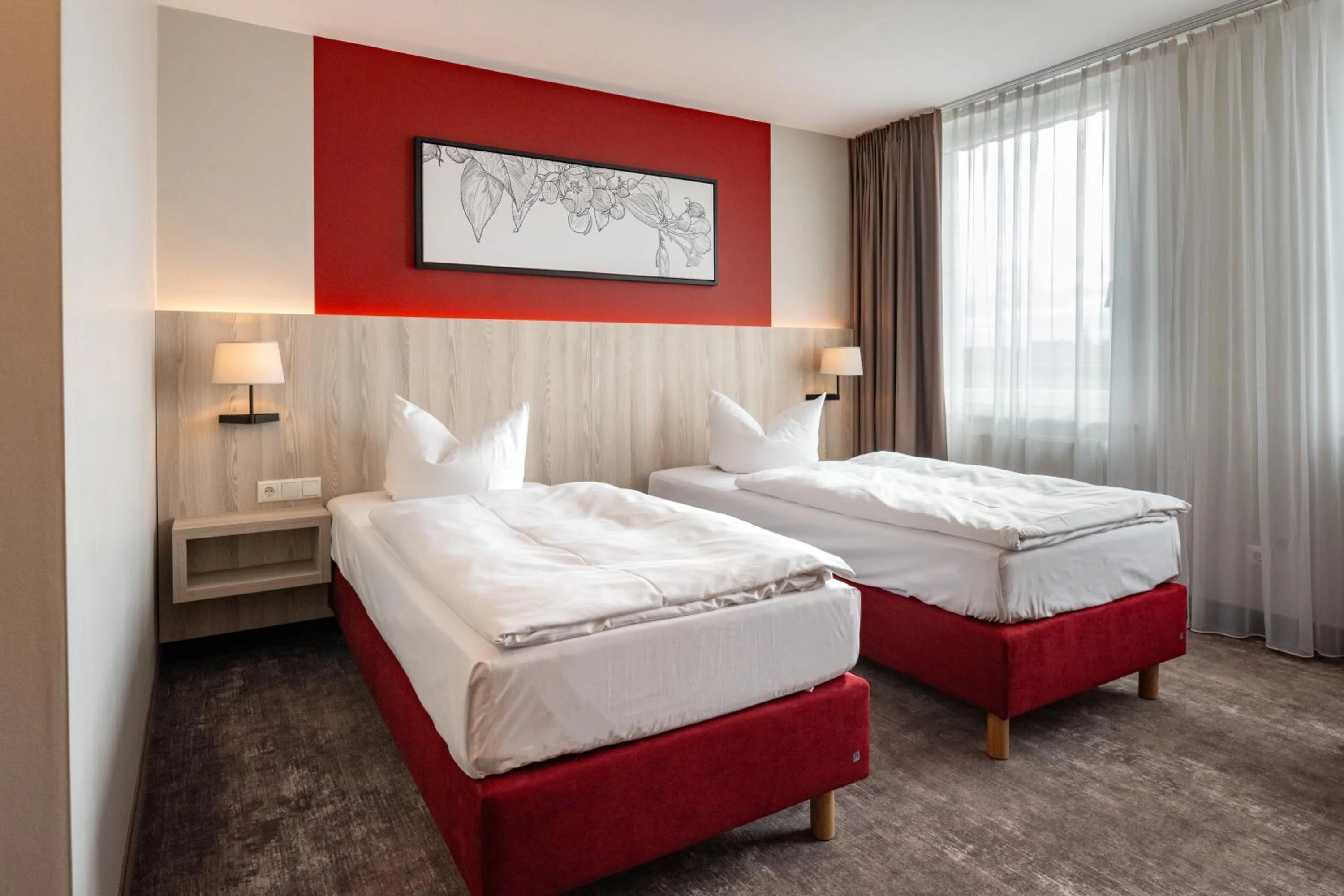 Bed in Best Western Erfurt-Apfelstädt