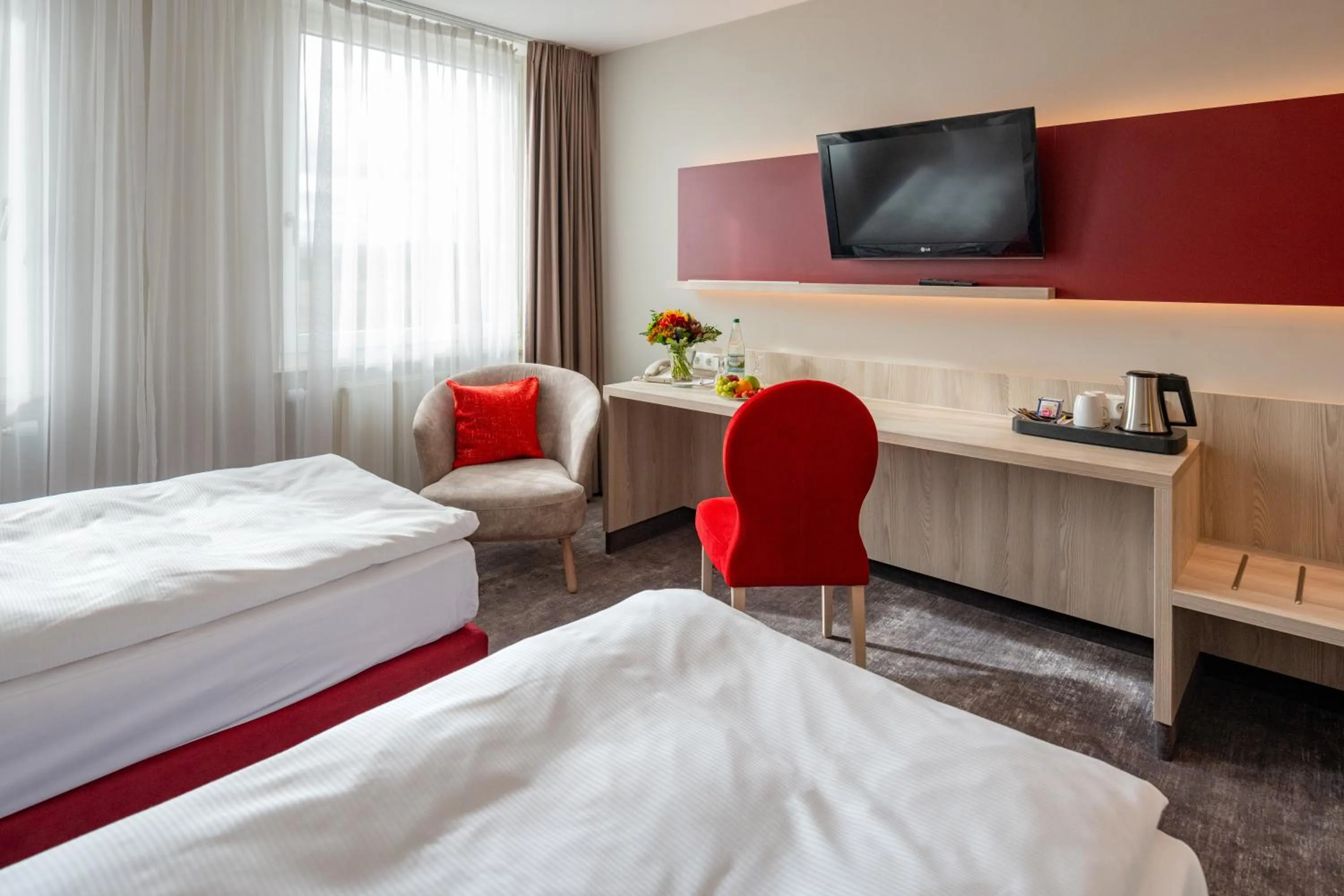 Bed in Best Western Erfurt-Apfelstädt