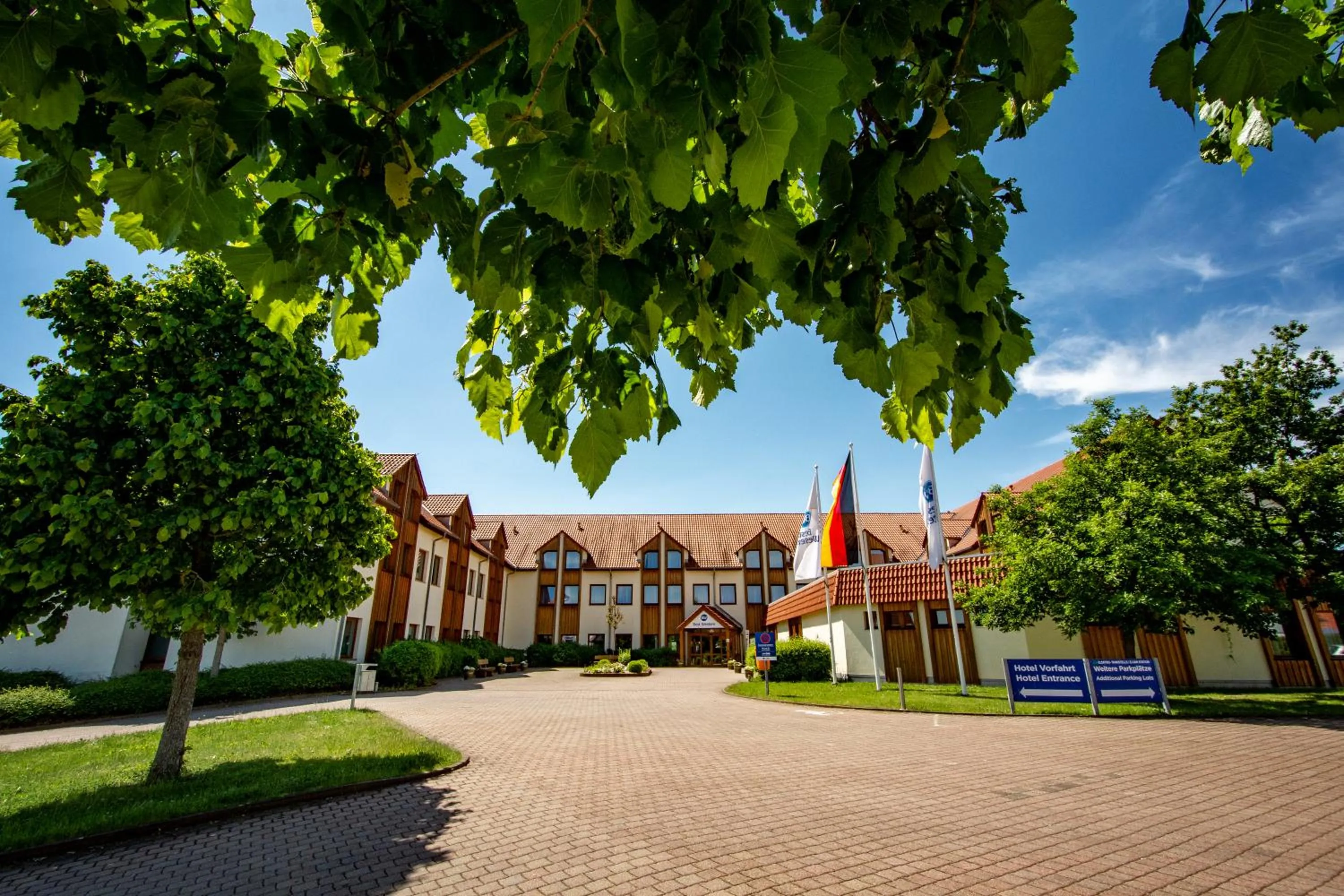 Property building in Best Western Erfurt-Apfelstädt