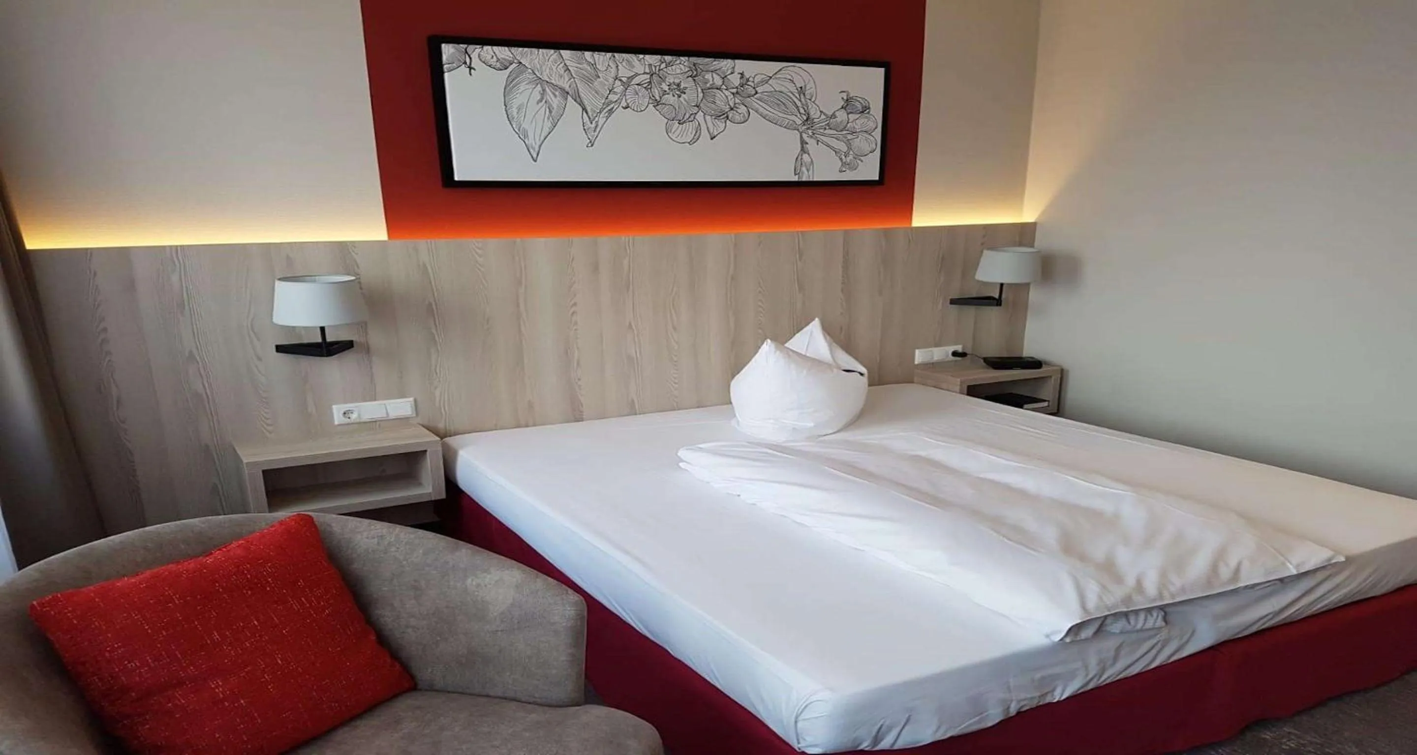 Bedroom, Bed in Best Western Erfurt-Apfelstädt