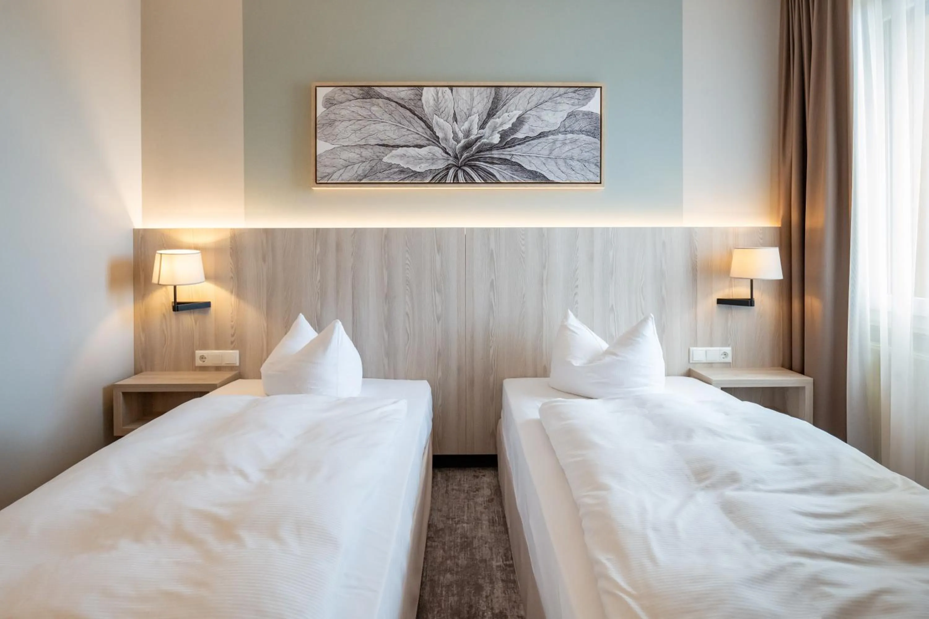 Bed in Best Western Erfurt-Apfelstädt