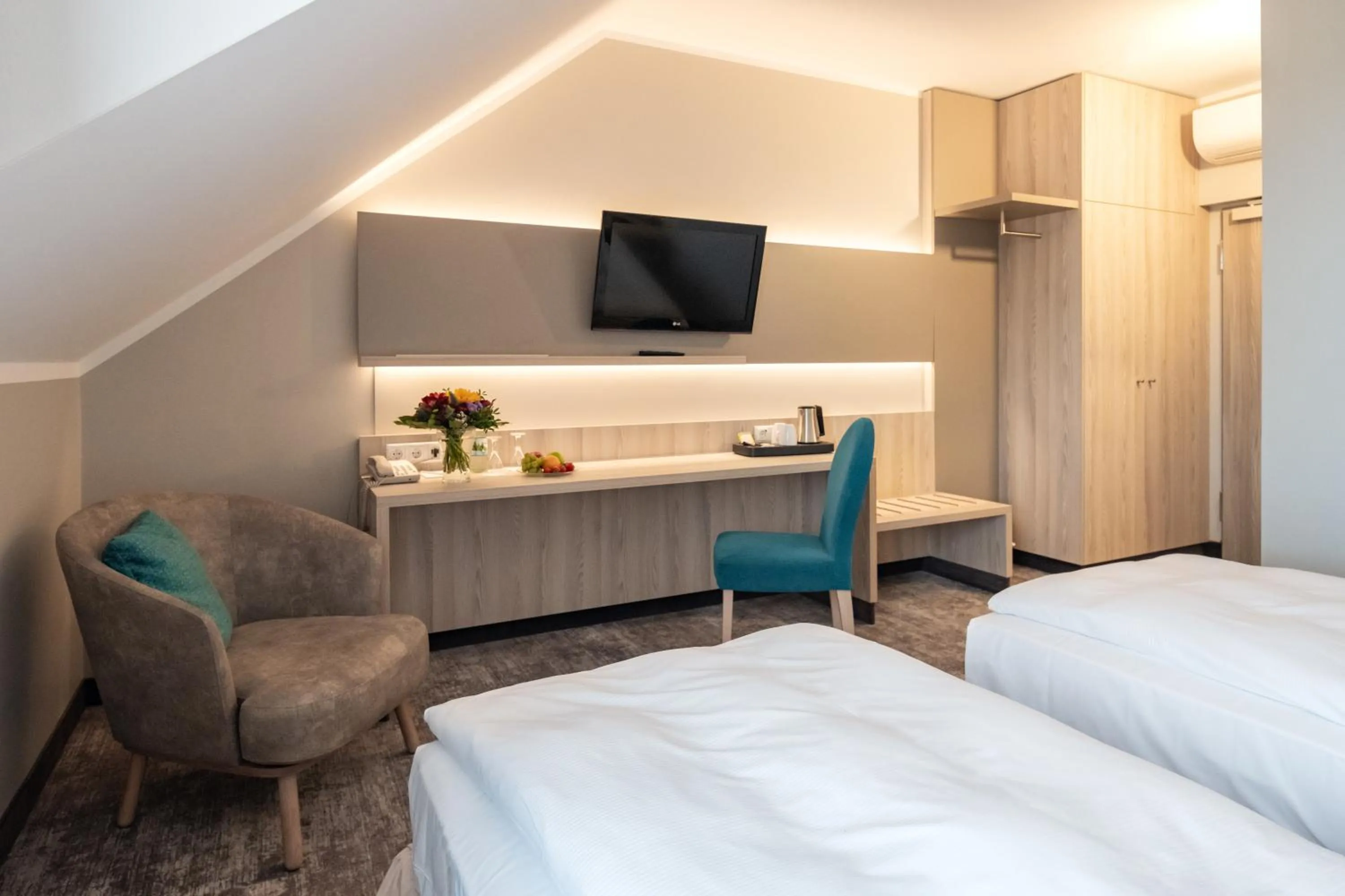 Bed in Best Western Erfurt-Apfelstädt