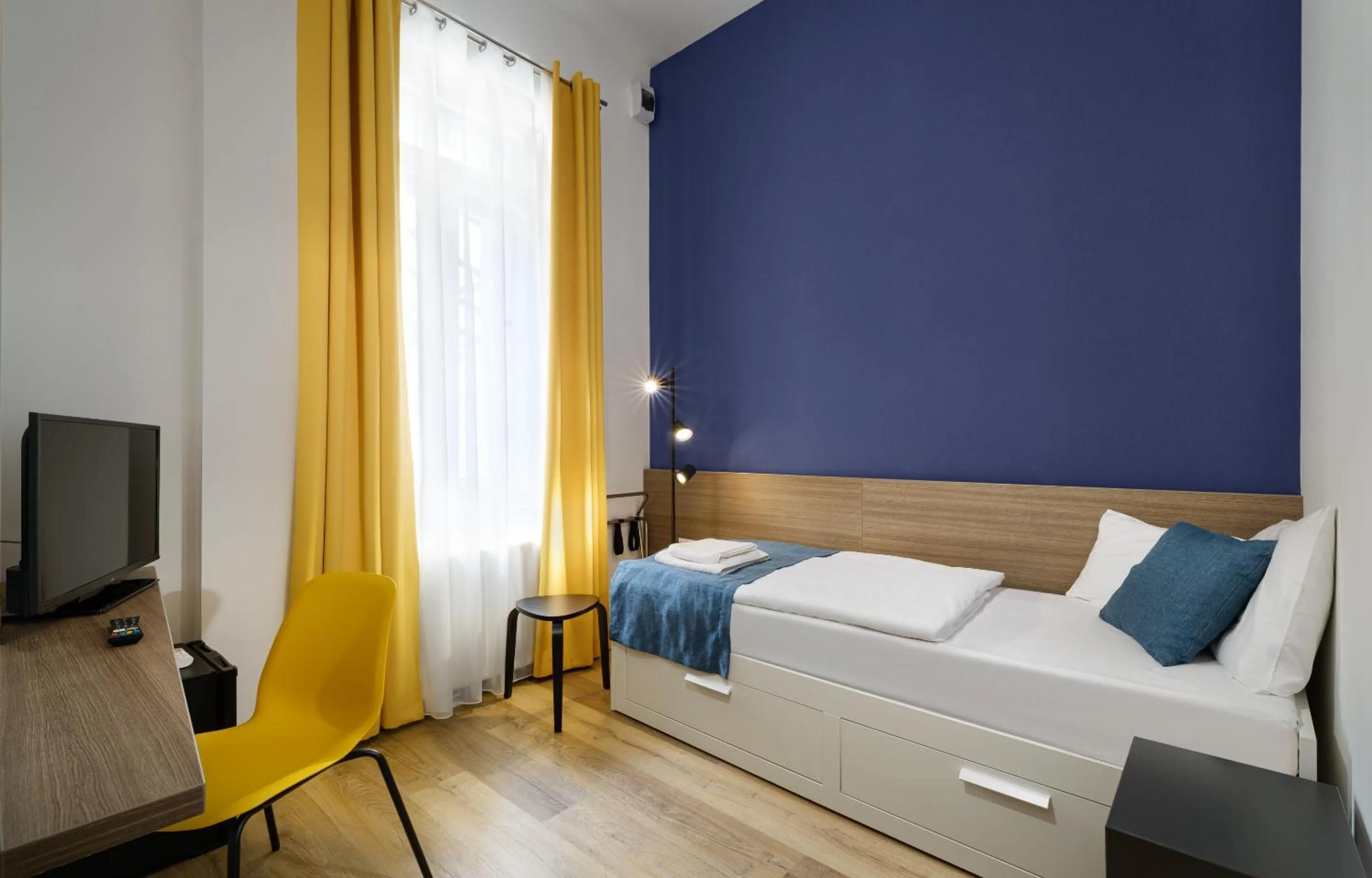 Bedroom, Bed in RES City Residence Hotel Budapest