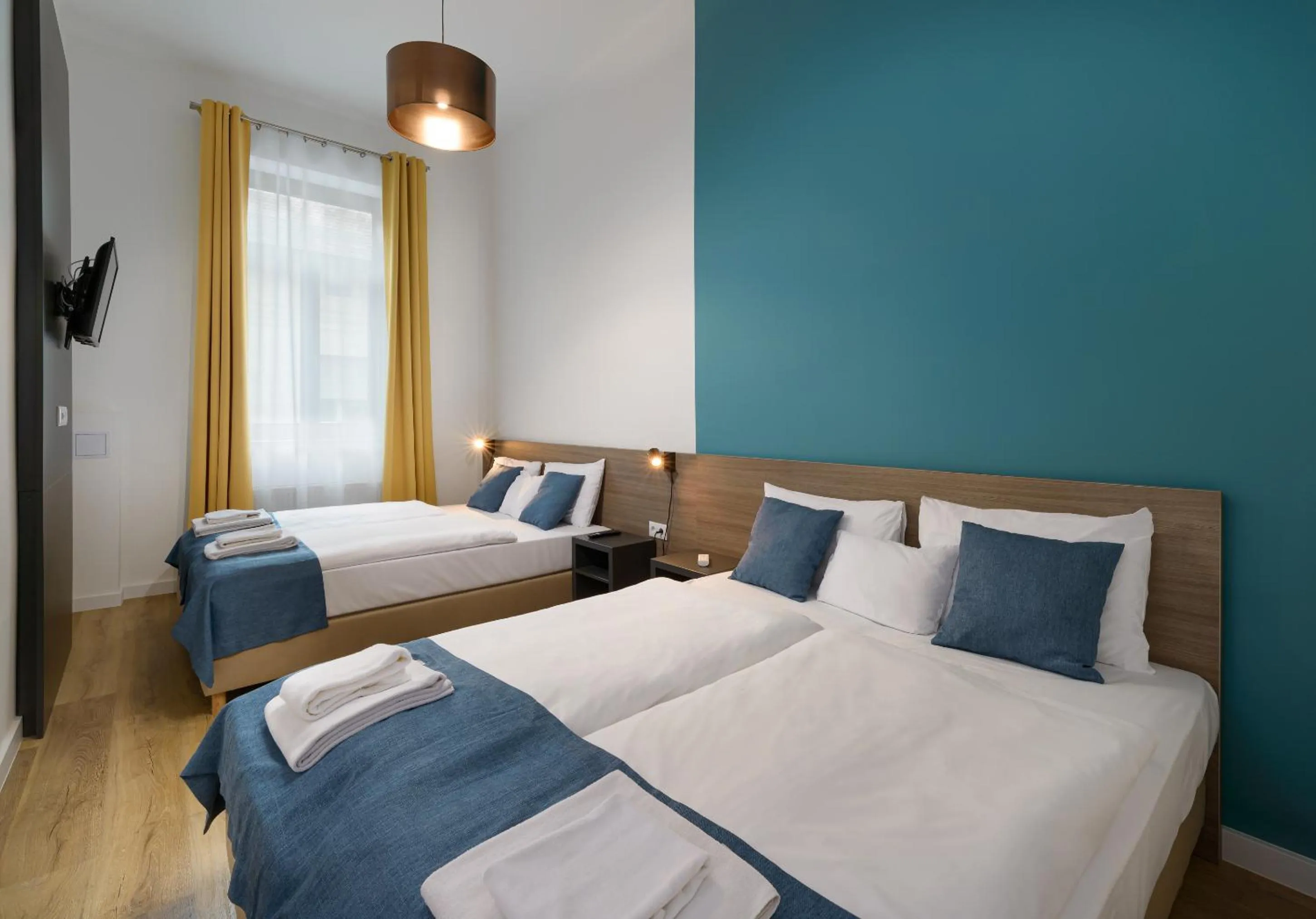 Bedroom, Bed in RES City Residence Hotel Budapest