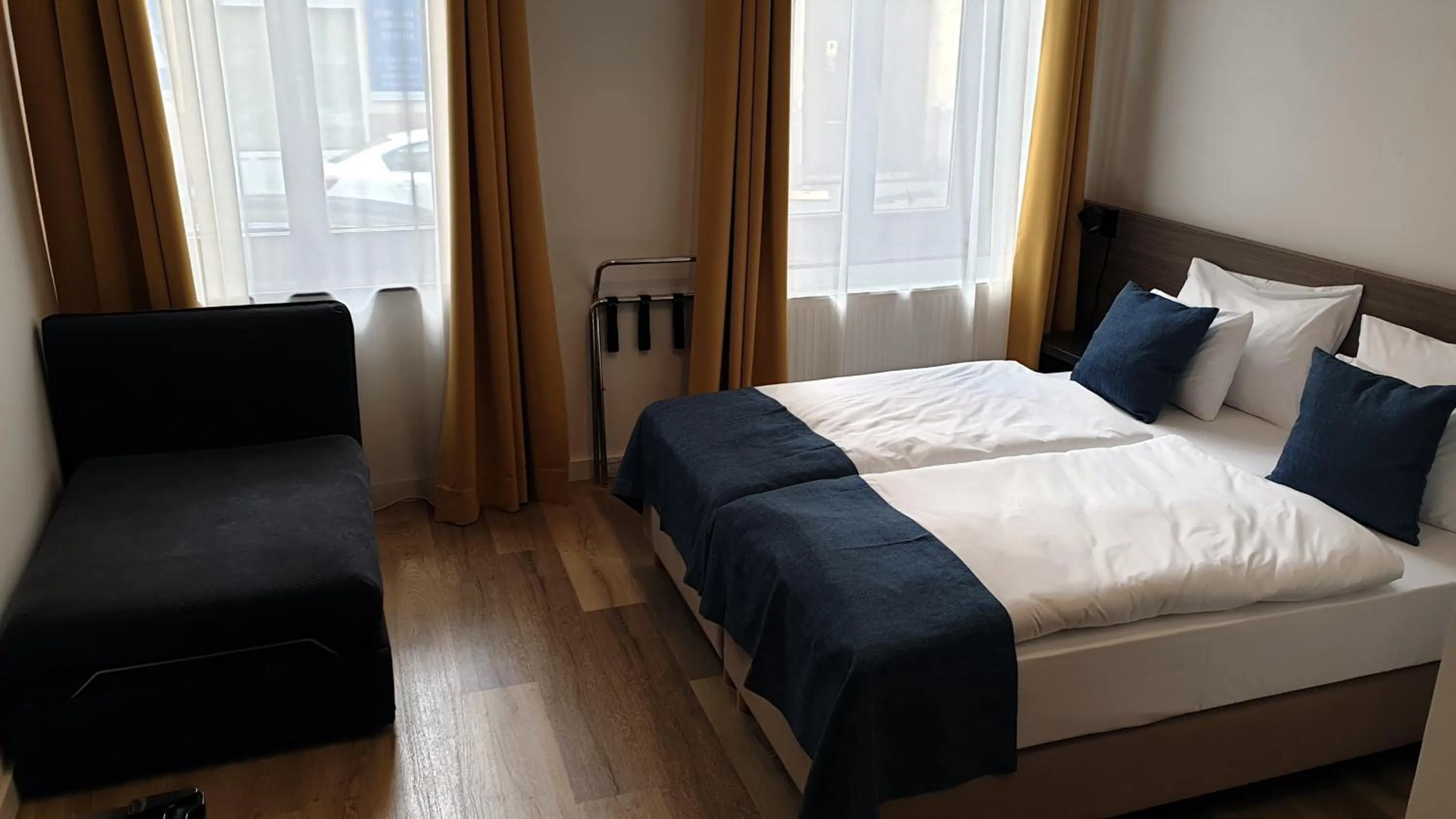 Bedroom, Bed in RES City Residence Hotel Budapest
