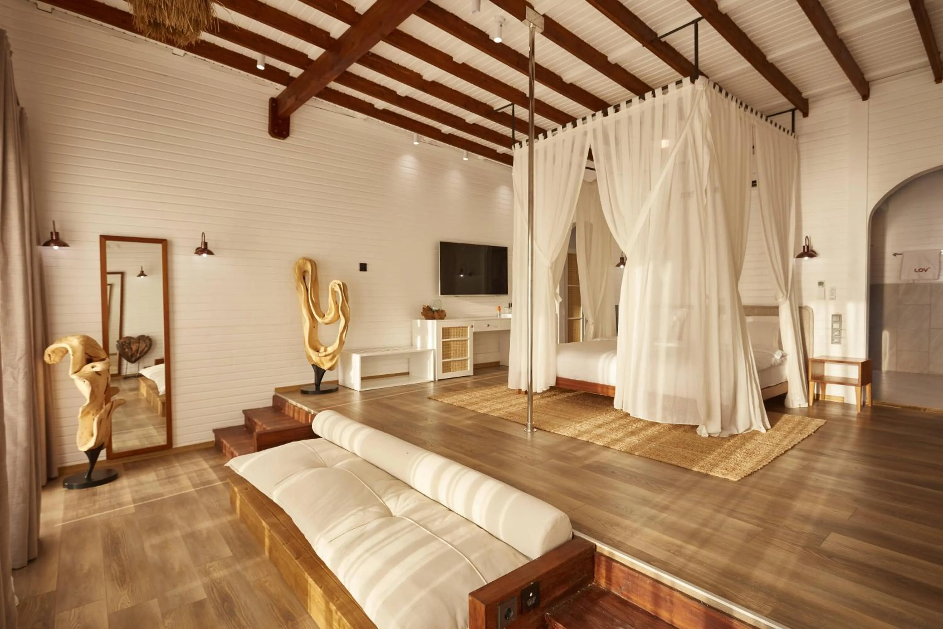 Bedroom, Bed in Lov Faralya Adults Only