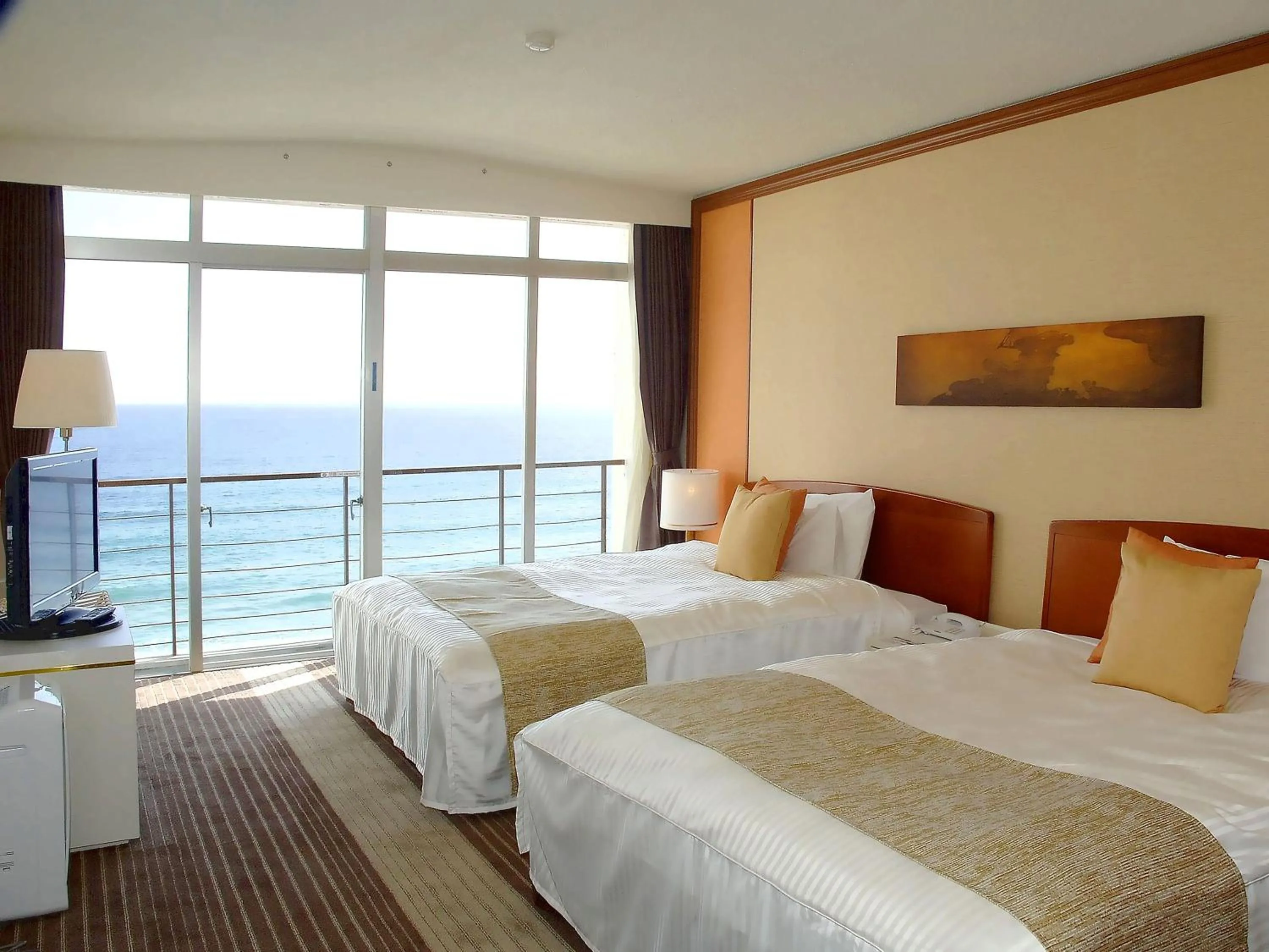 Photo of the whole room, Bed in Shimoda Prince Hotel