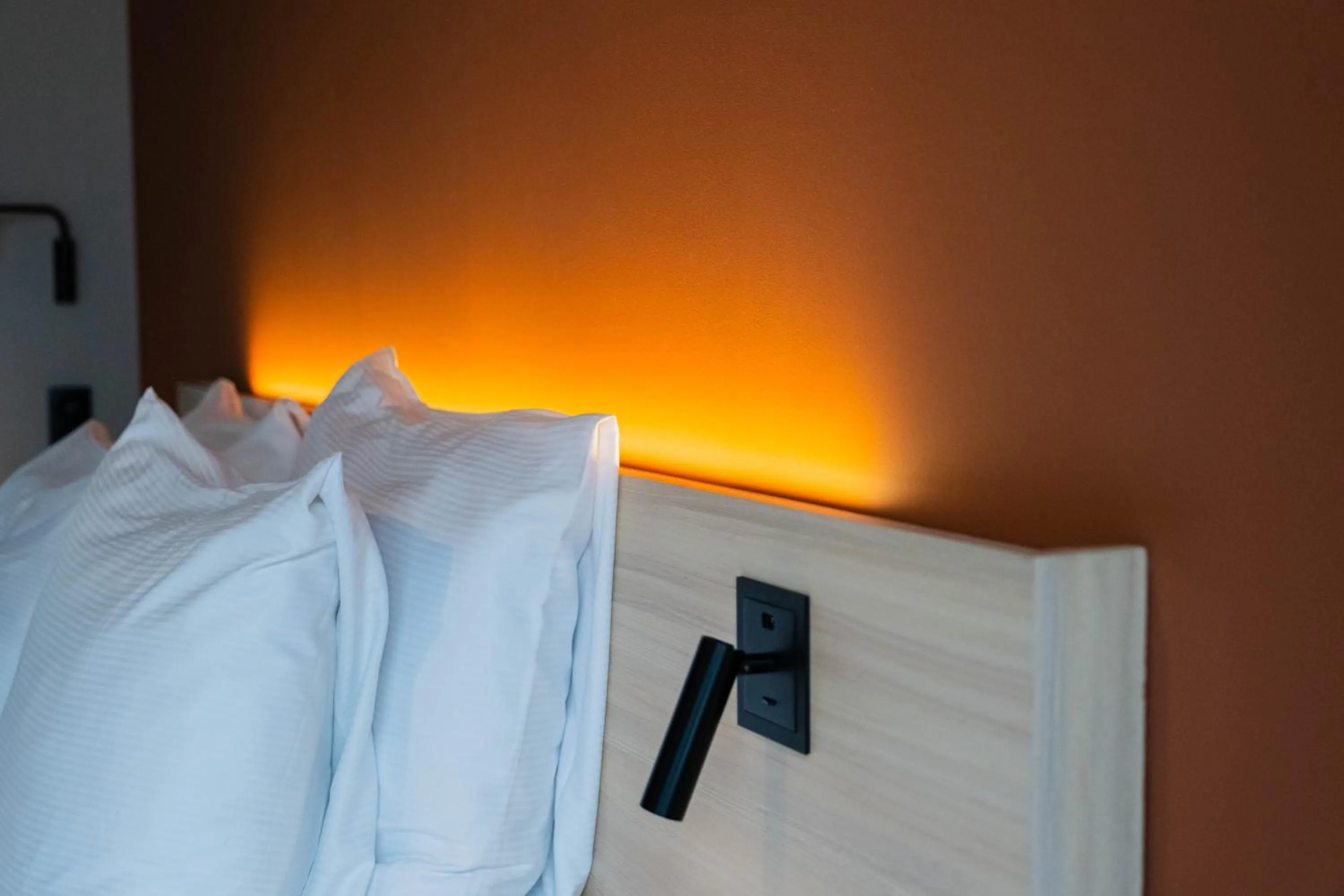 Decorative detail, Bed in Citybox Antwerp City Center