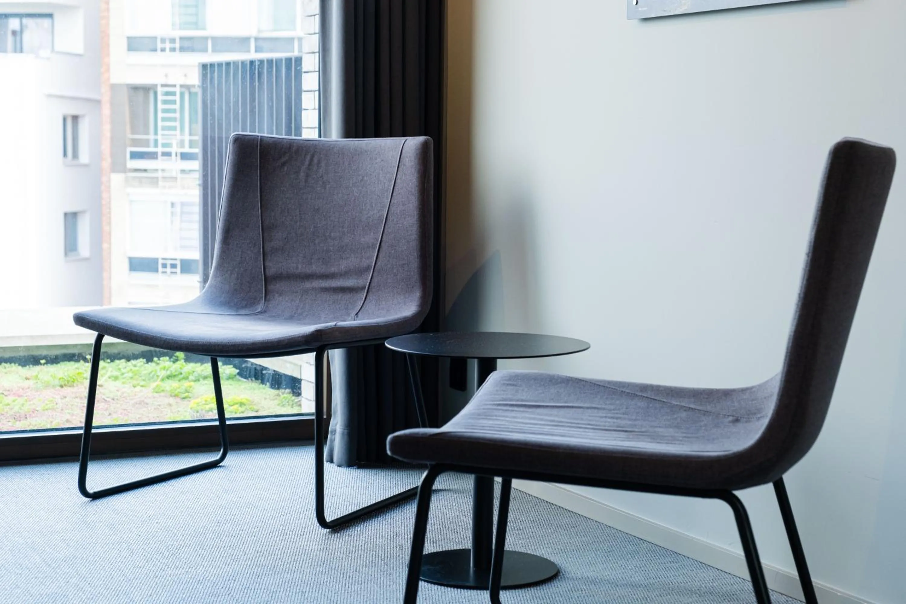 Seating area in Citybox Antwerp City Center