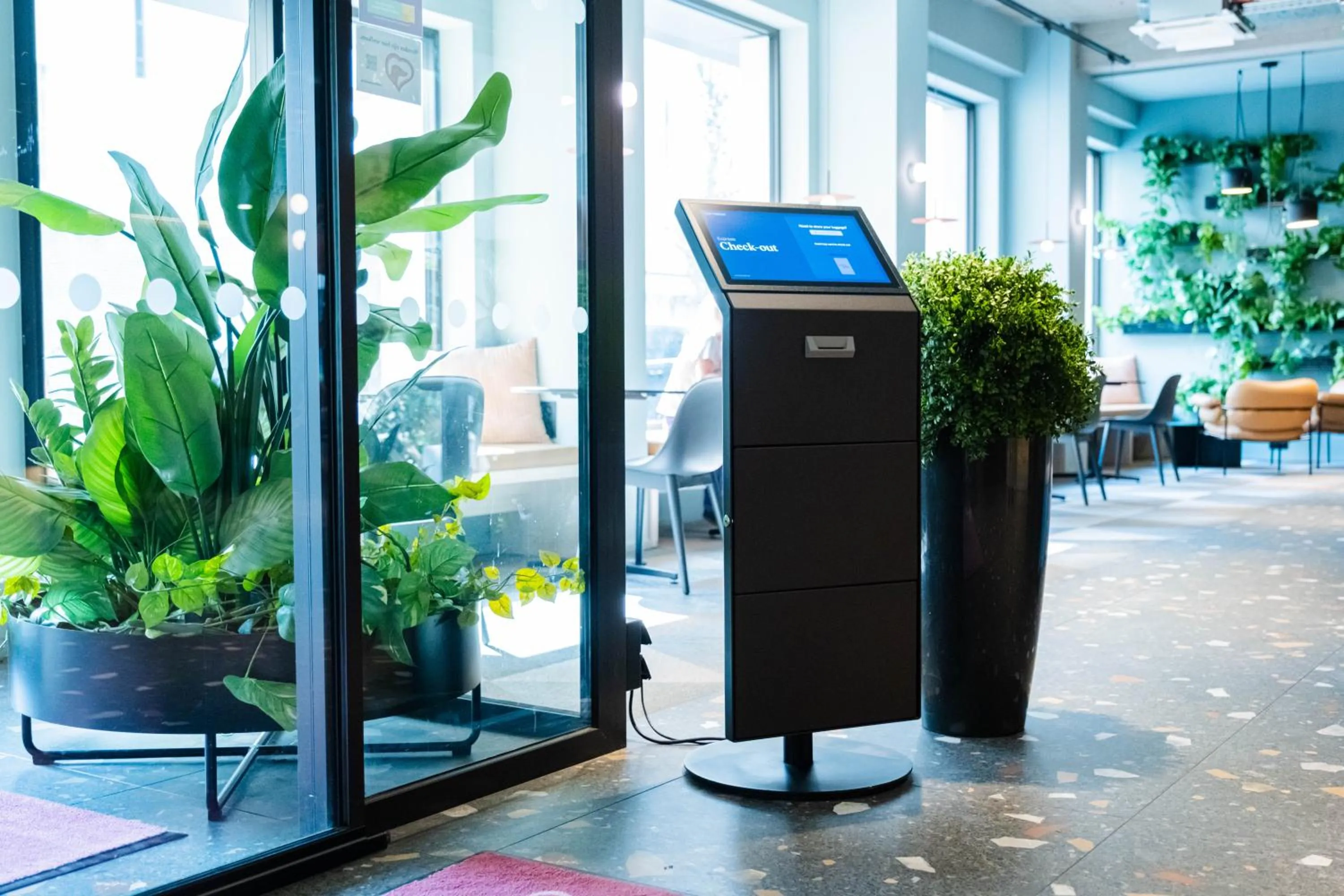 Lobby or reception in Citybox Antwerp City Center