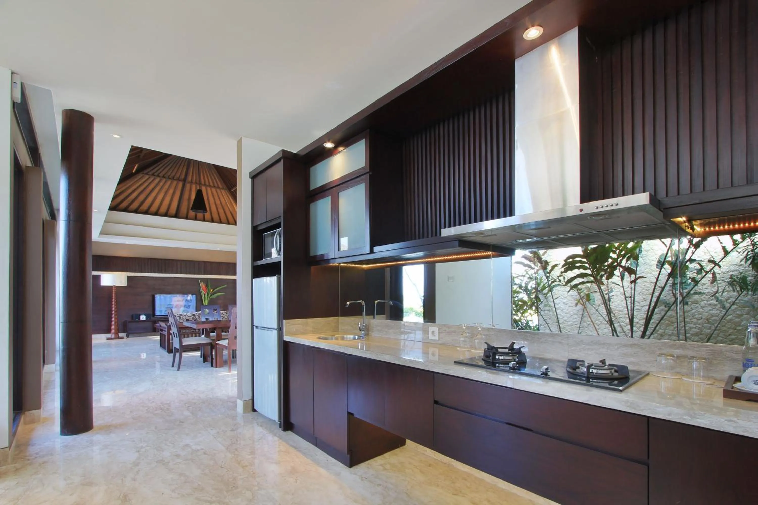 kitchen in Ulu Segara Luxury Suites & Villas