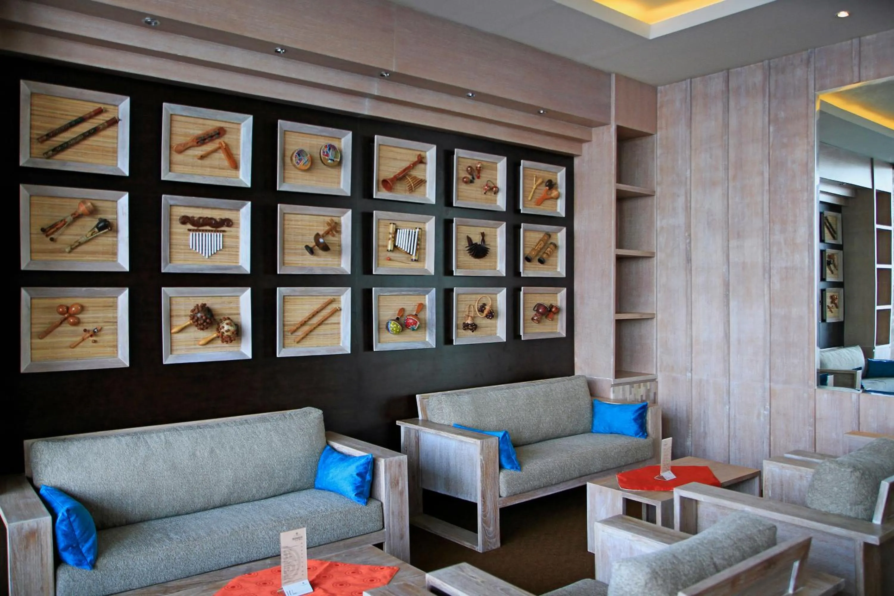 Seating area in Ulu Segara Luxury Suites & Villas