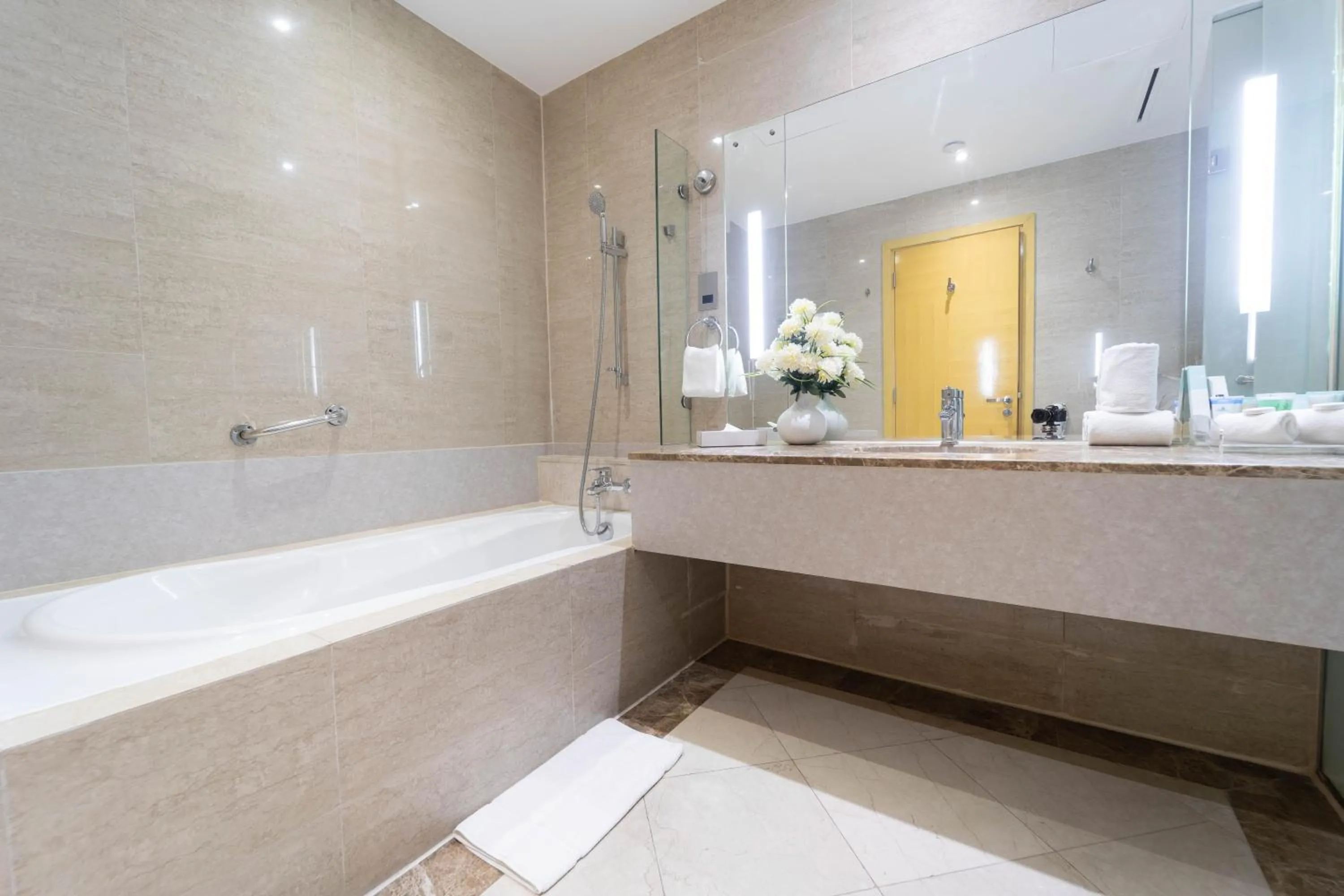 Bathroom in The Leela Hotel