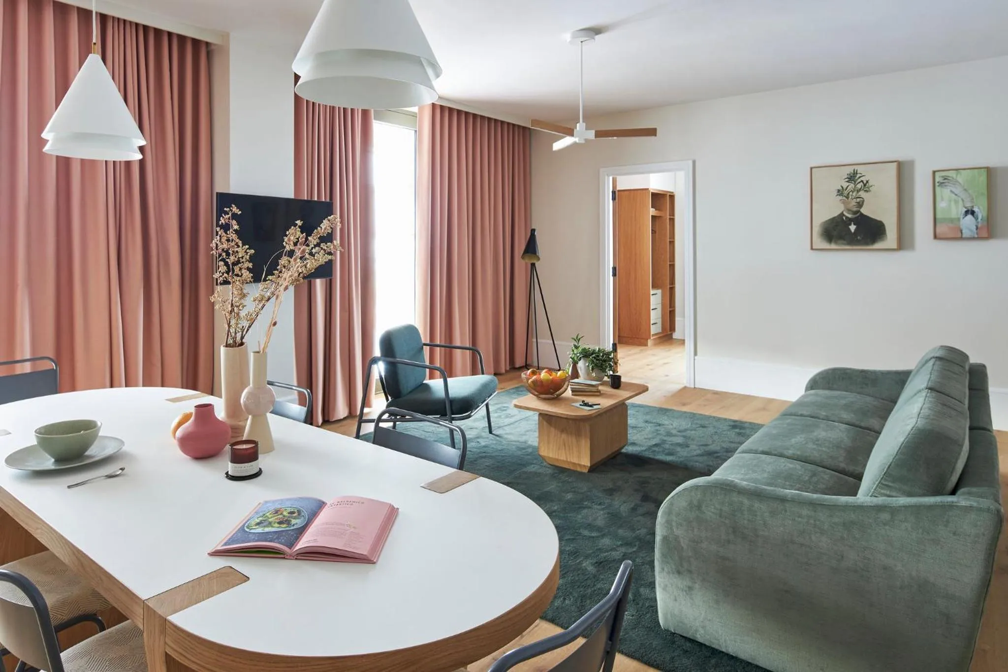 Living room in Turing Locke Cambridge